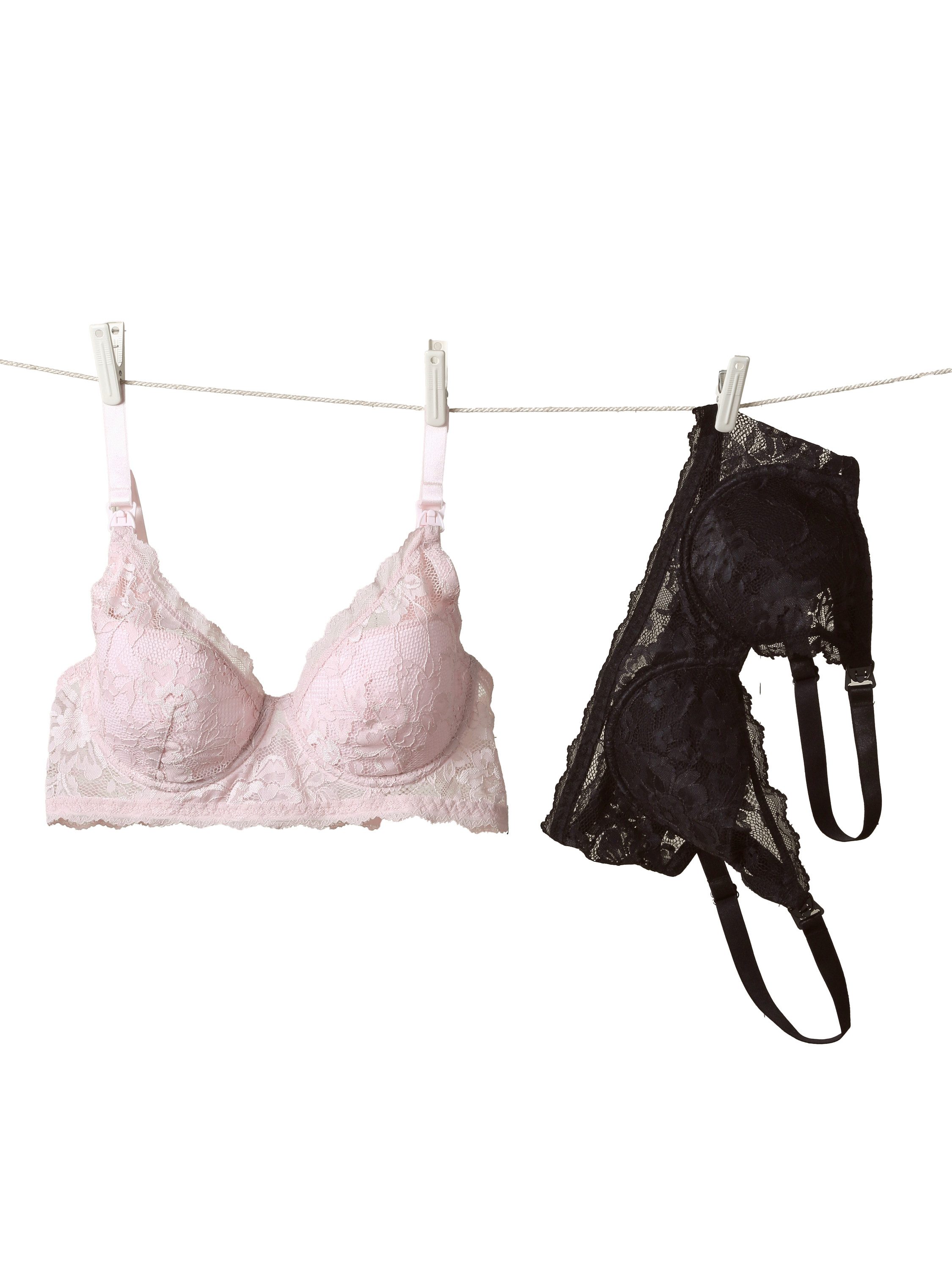 vertbaudet Still-BH Still-BHs aus Spitze 2er-Pack