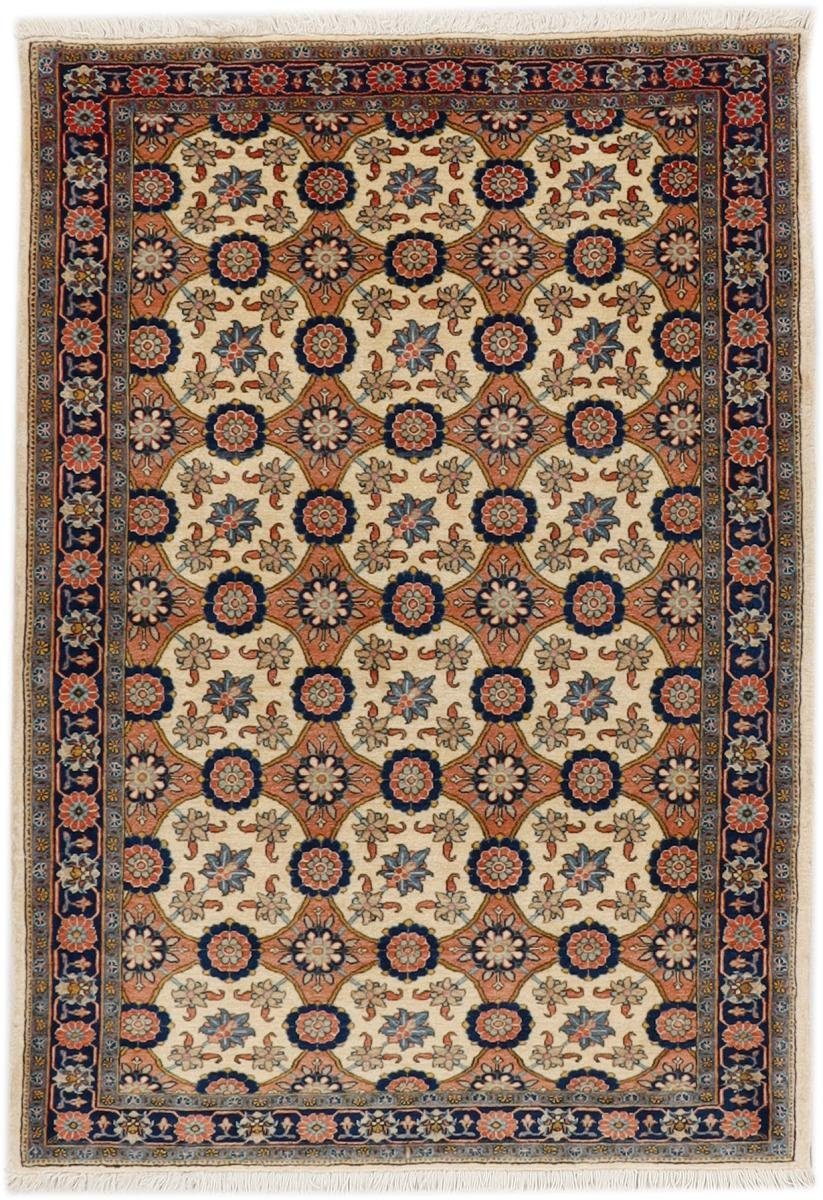 Orientteppich Waramin 111x154 Handgeknüpfter Orientteppich / Perserteppich, Nain Trading, rechteckig, Höhe: 12 mm