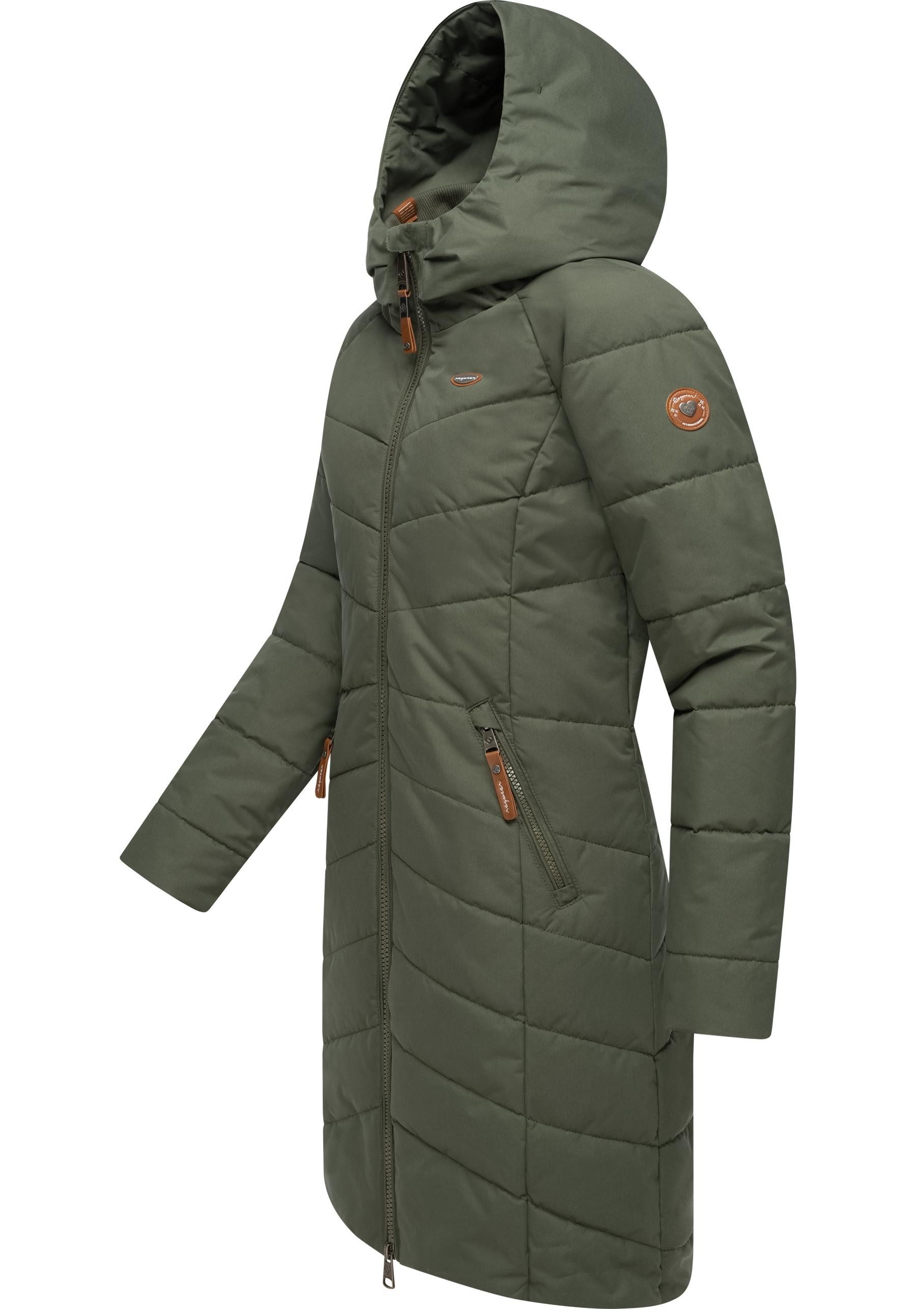 Ragwear Steppmantel Dizzie Coat Wasserdichter Winterparka günstig online kaufen
