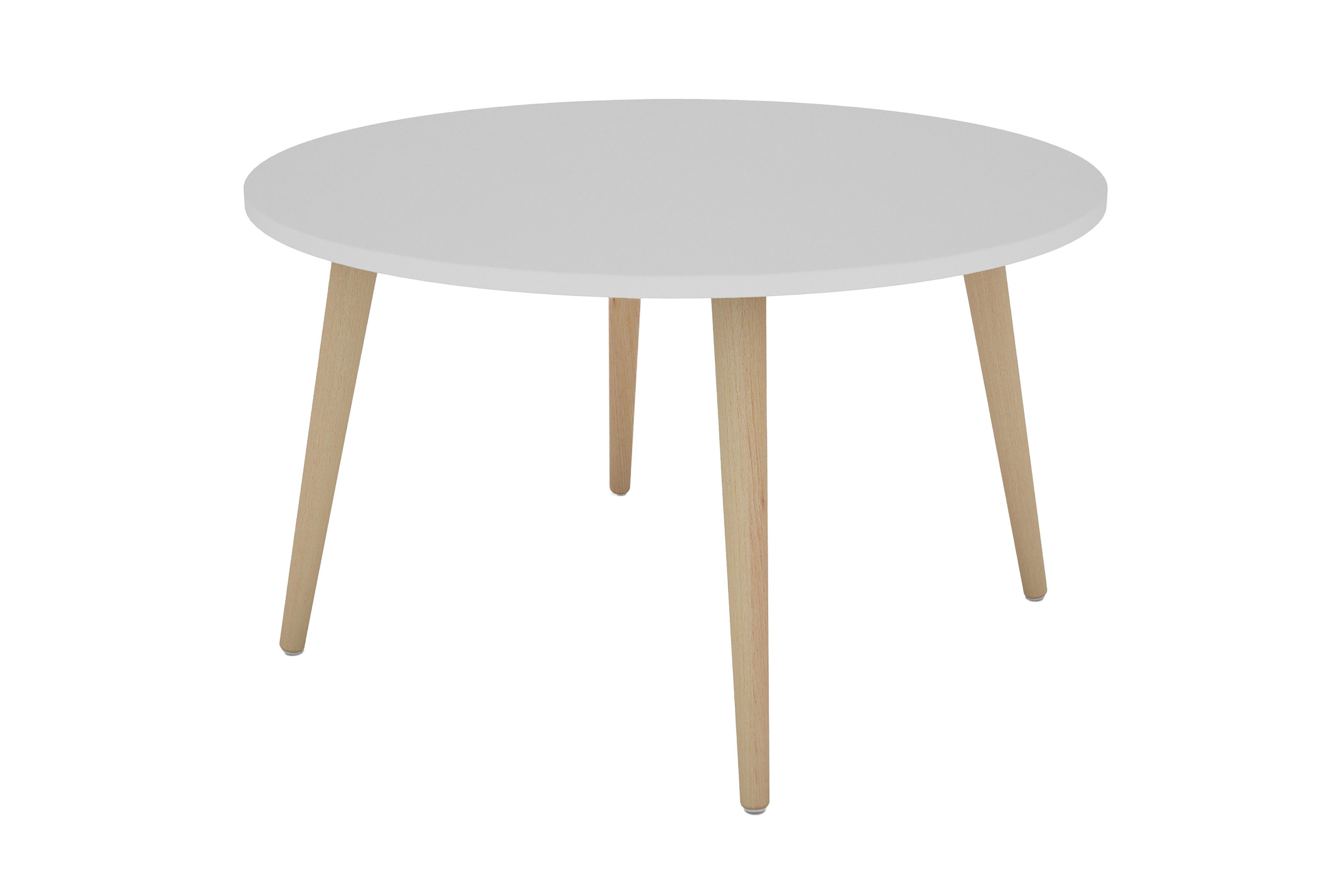 byLIVING Couchtisch Lasse, Massivholz-Beine, Durchmesser 80 cm, verschiedenen Farben. Reduzierter Preis € 119,99. Unverbindliche Preisempfehlung € 184,99, (€ 119,99 pro 1 Stk)