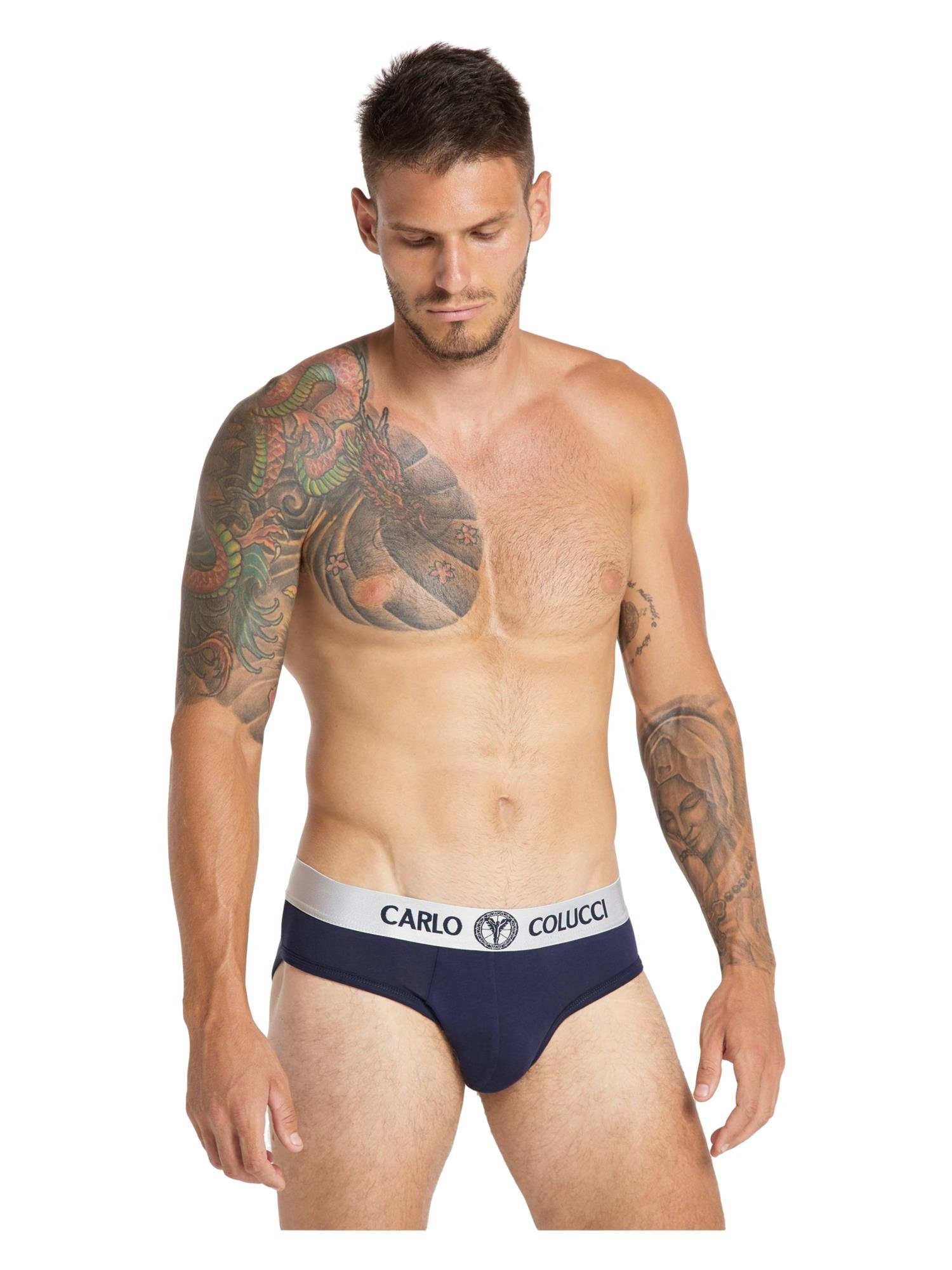 CARLO COLUCCI Slip Navy Cavaggion