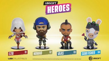 UBISOFT Spielfigur Ubisoft Heroes - Sam Fisher Rabbid Figur