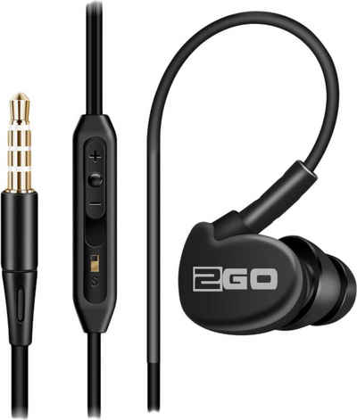 2GO 2GO In-Ear Sport-Headset "Active 1", schwarz Headset