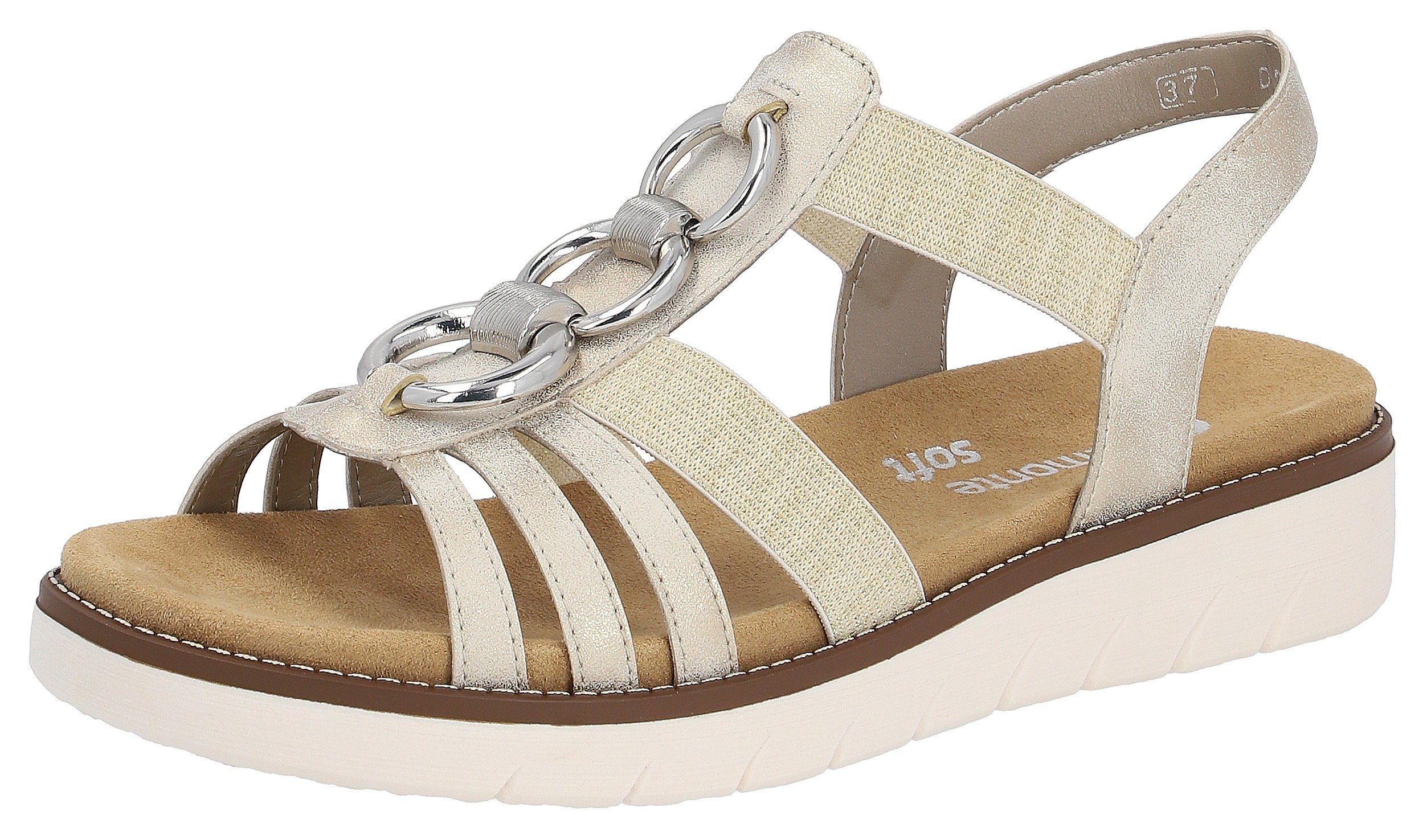 Remonte Sandale, Sommerschuh, Sandalette, Keilabsatz, mit günstig online kaufen