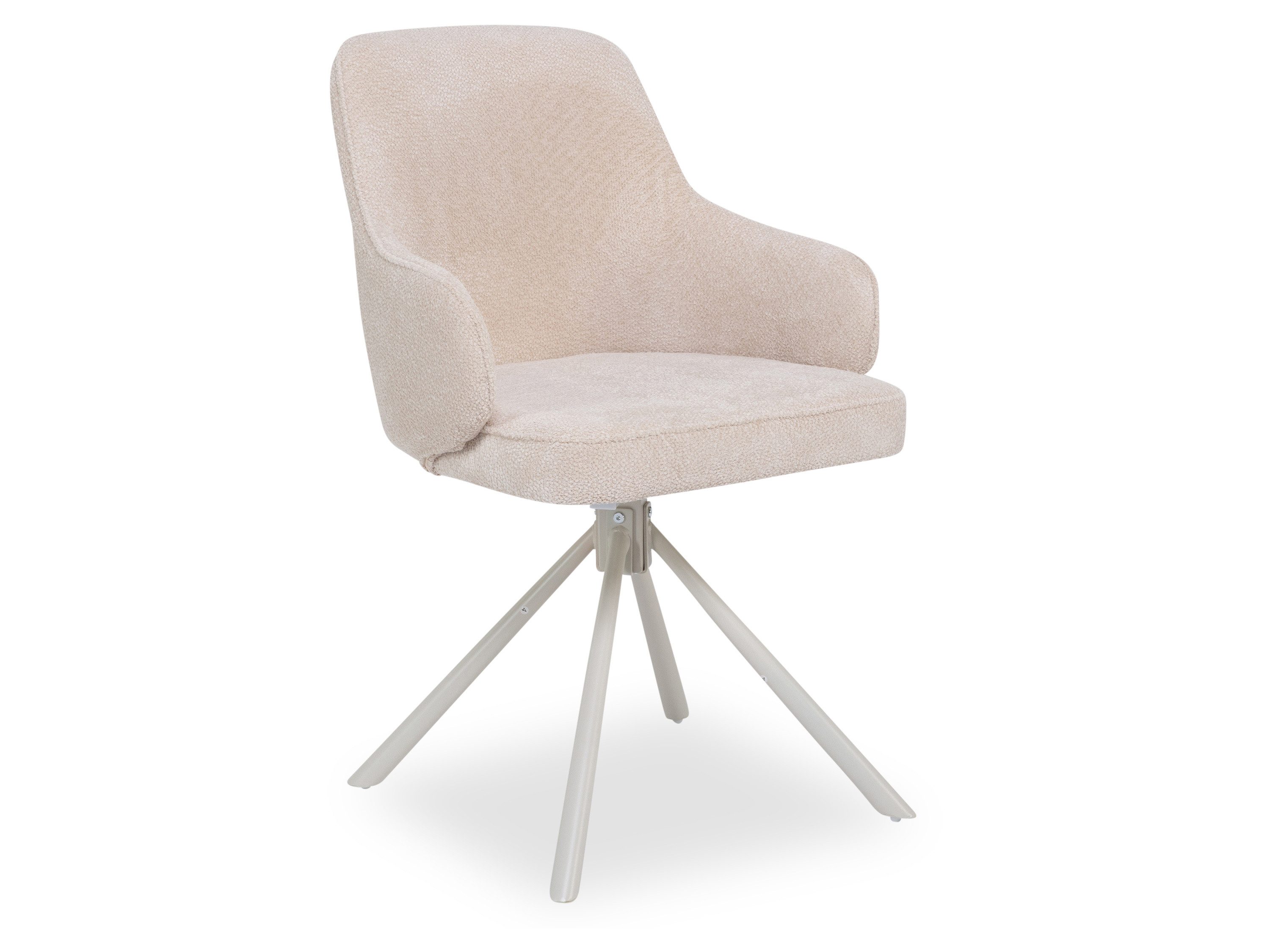 SANSIBAR LIVING Esszimmerstuhl Armlehnstuhl SANSIBAR VIDAR BHT 60x89x62 cm beige