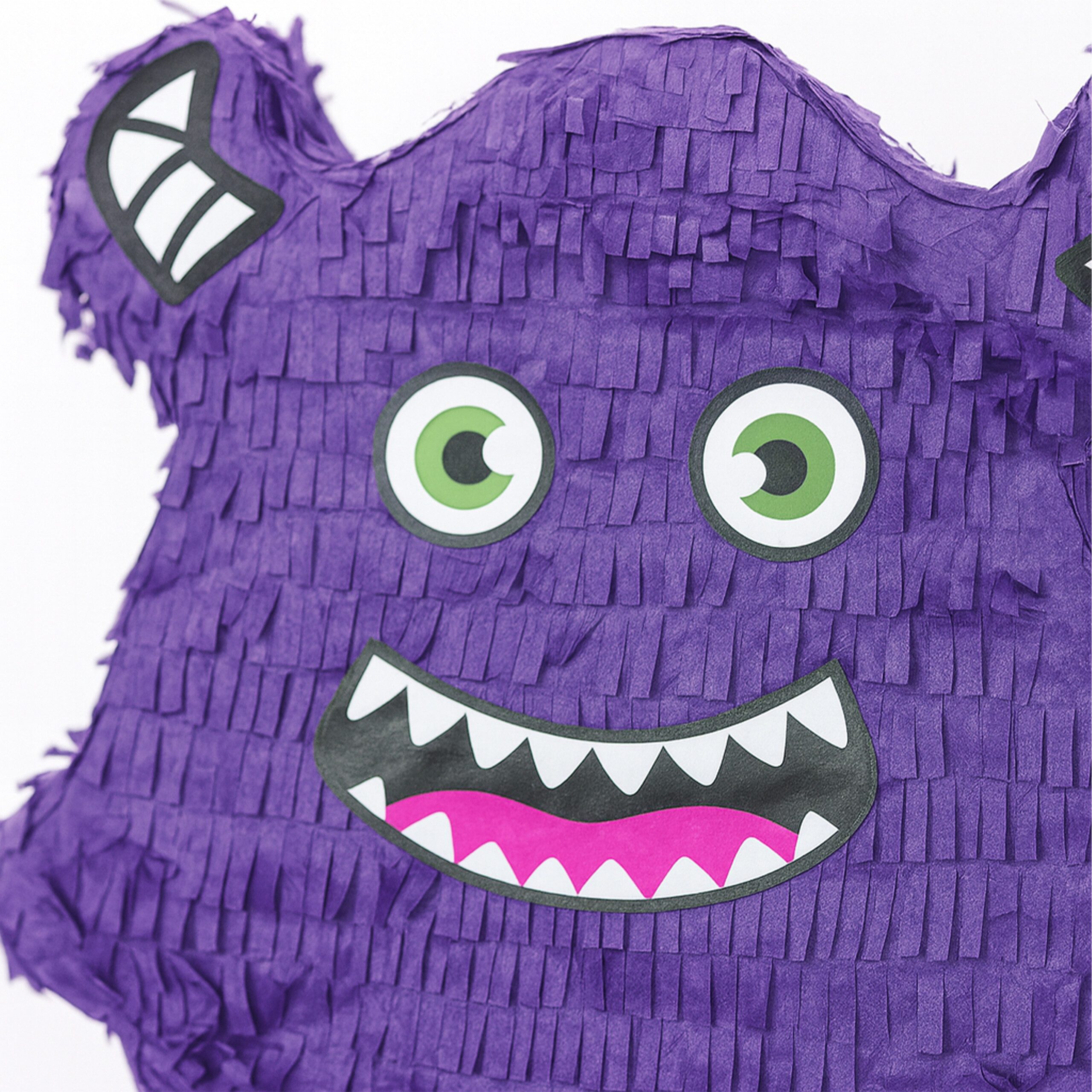 relaxdays Pinata Set Monster mit Stab und Maske – Bild 5 von 5