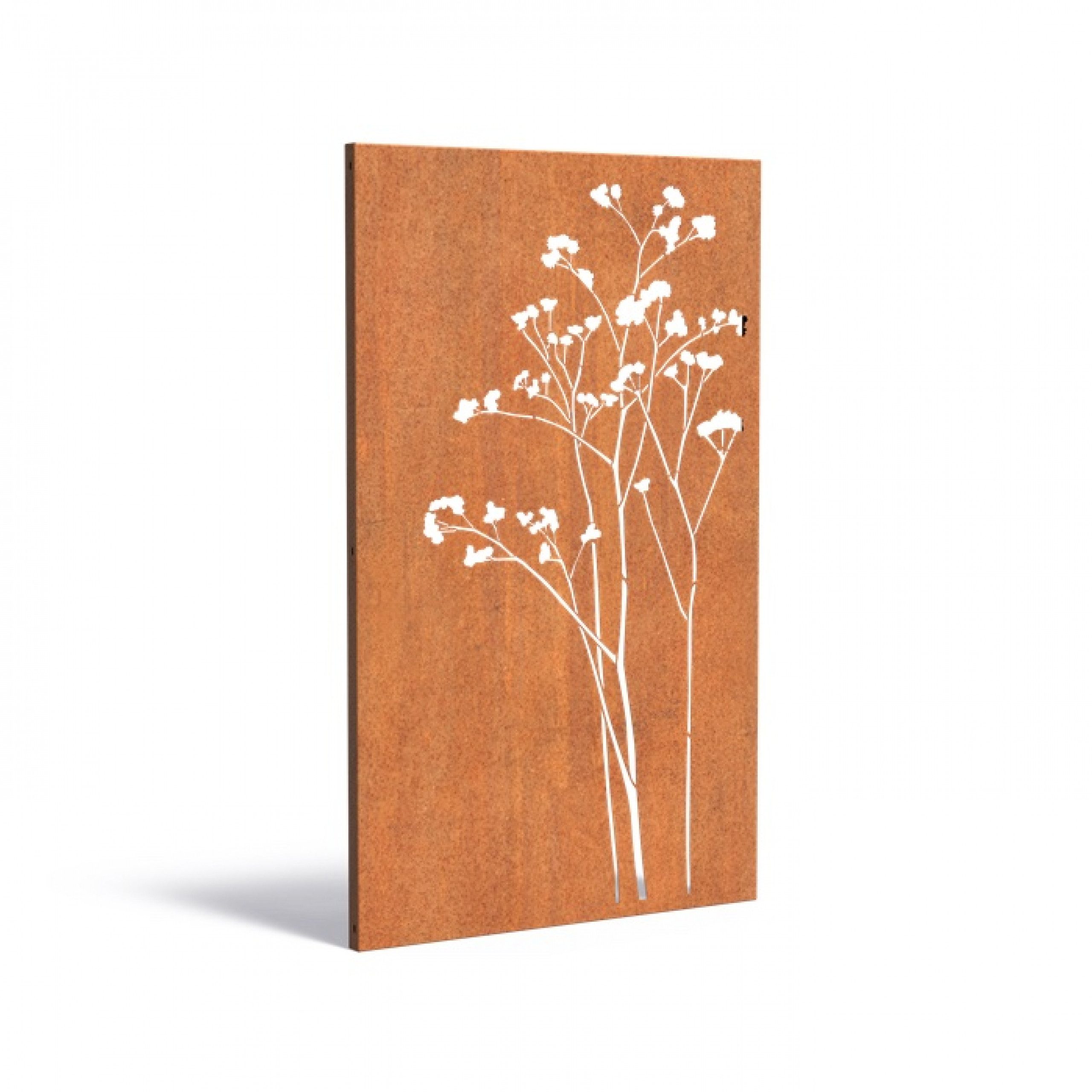 Adezz Metallzaun Adezz Paneel Nature CPN7 Cortenstahl Gartenpaneel Sichtsch günstig online kaufen