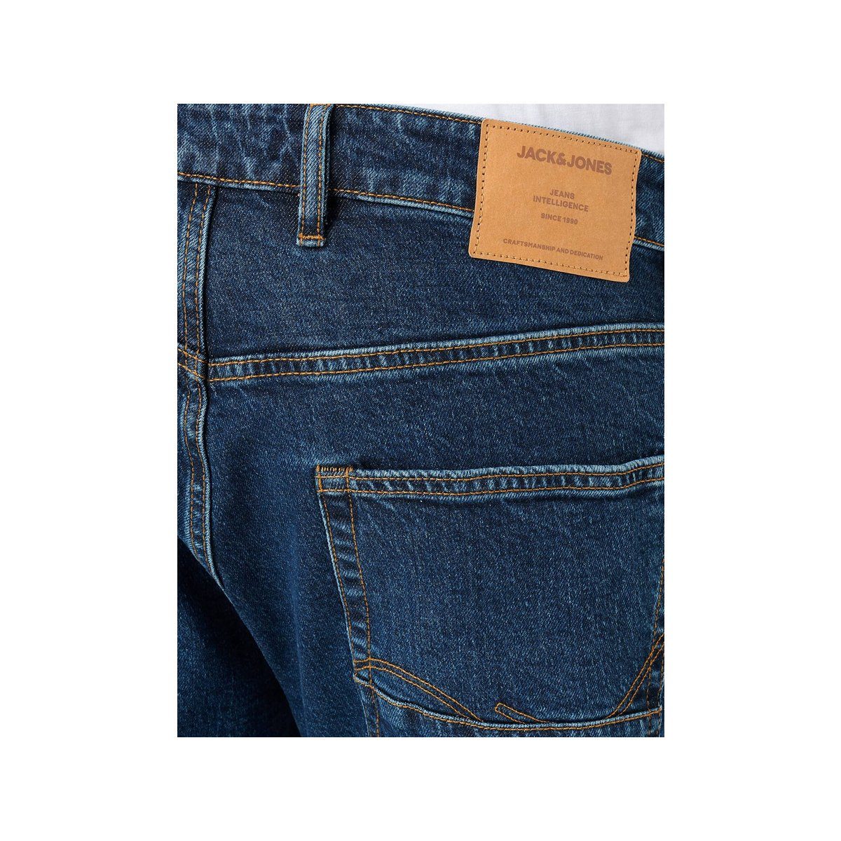 blau (1-tlg) Jones & Jack 5-Pocket-Jeans