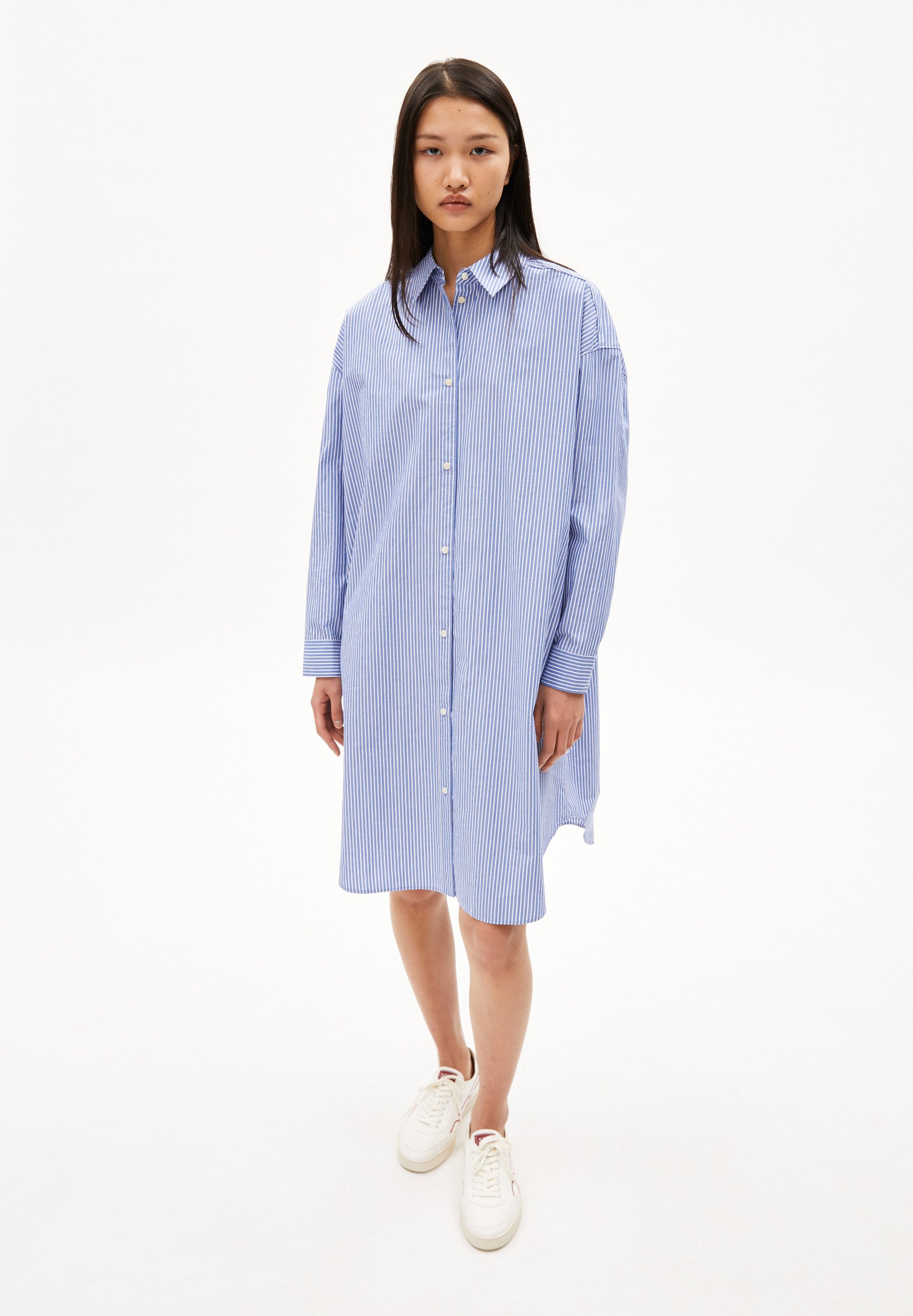 Armedangels Midikleid PFILEAA STRIPE Webkleid aus Bio-Baumwolle Webkleid au günstig online kaufen