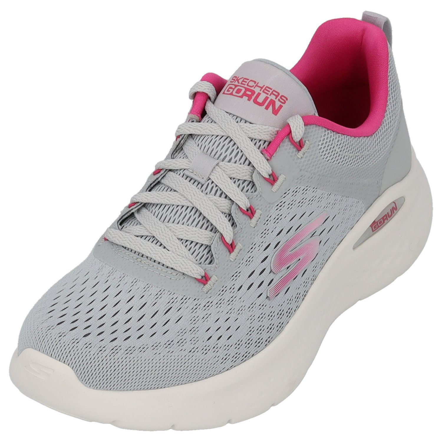 Skechers 129423 pink Go grey Schnürschuh Lite (20203094) Skechers Run
