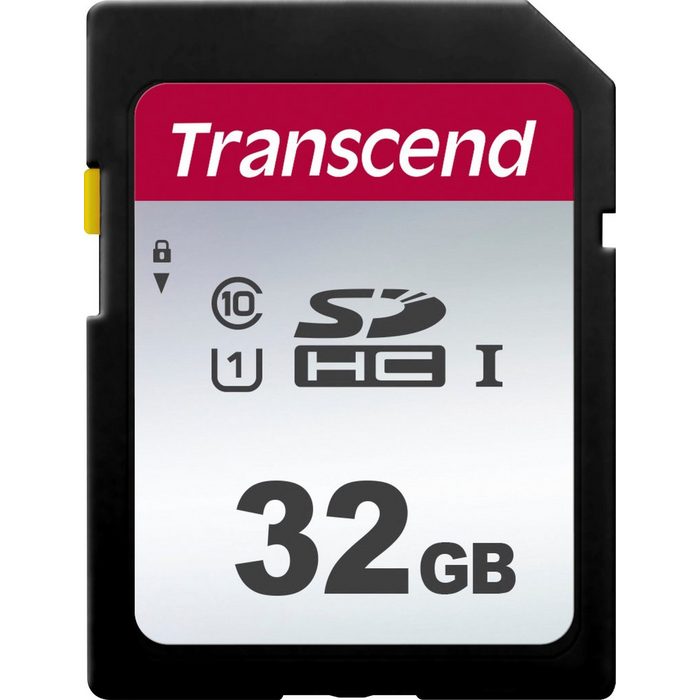 Transcend 300S SDHC 32GB Speicherkarte (32 GB Class 10 95 MB/s Lesegeschwindigkeit)