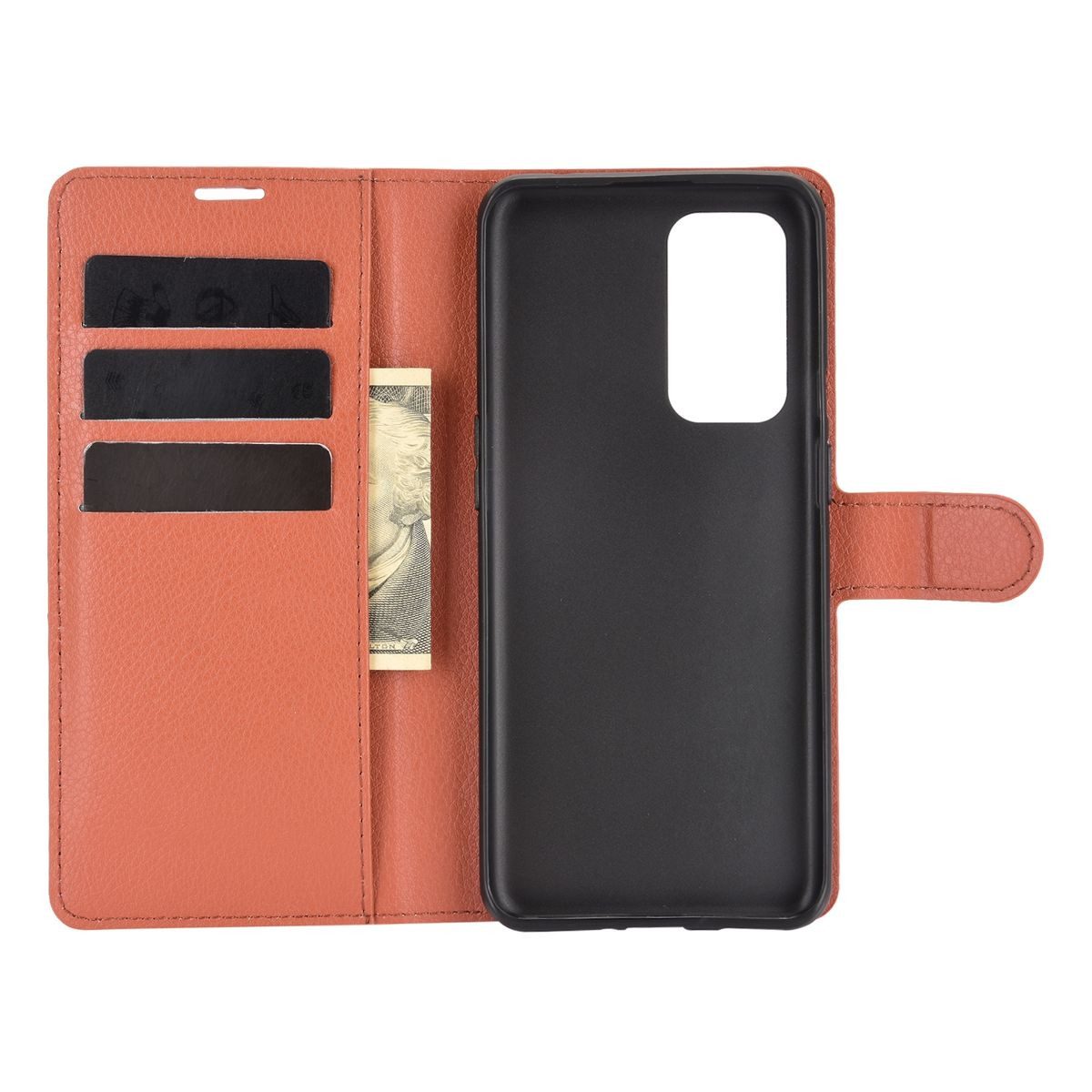 König Design Handyhülle OnePlus 9, Schutzhülle Schutztasche Case Cover Etuis Wallet Klapptasche Bookstyle
