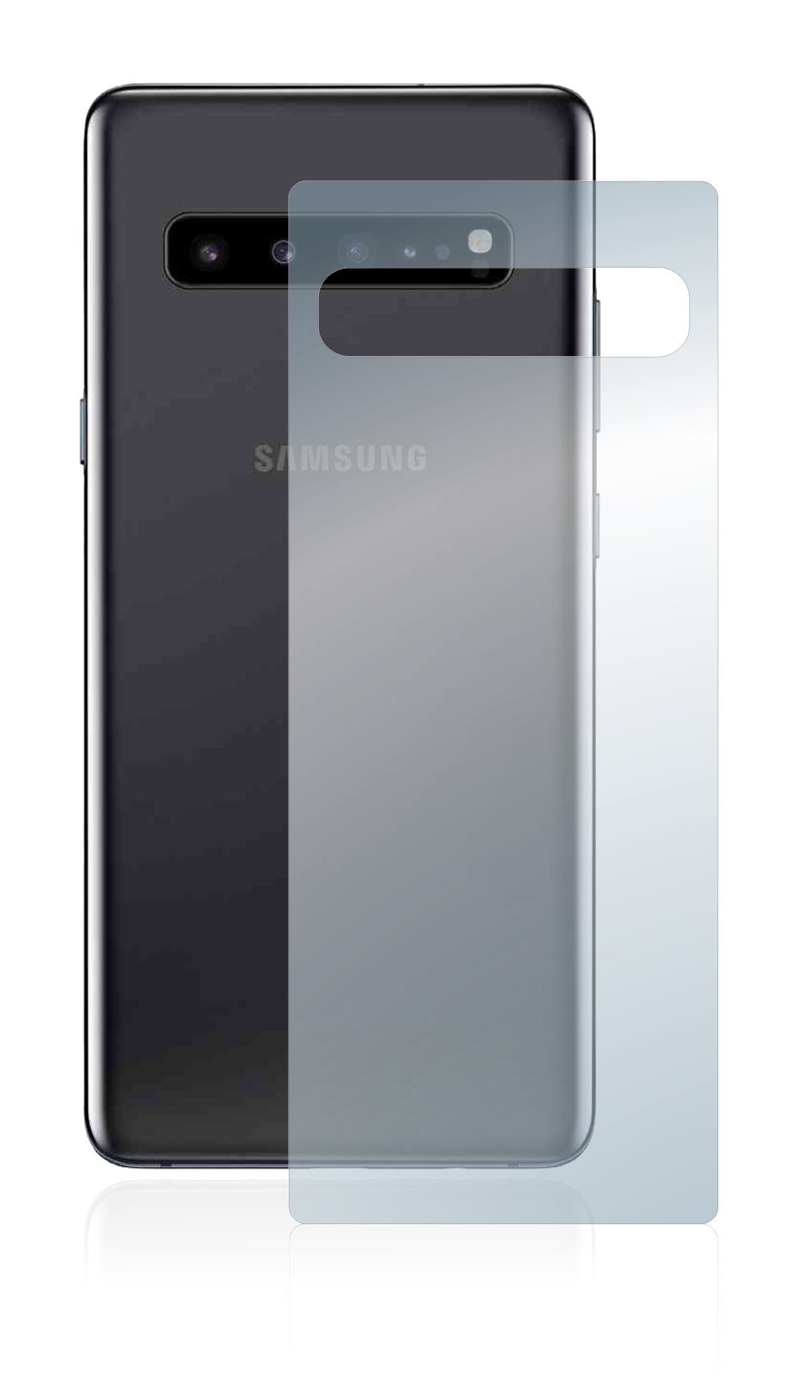 upscreen »für Samsung Galaxy S10 5G (Rückseite)« für Samsung Galaxy S10 5G ( Rückseite), Displayschutzfolie, Folie Schutzfolie matt entspiegelt  Anti-Reflex