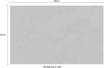 Komar Vliestapete Maya Tweed, (1 St), 400x250 cm (Breite x Höhe), Vliestapete, 100 cm Bahnbreite