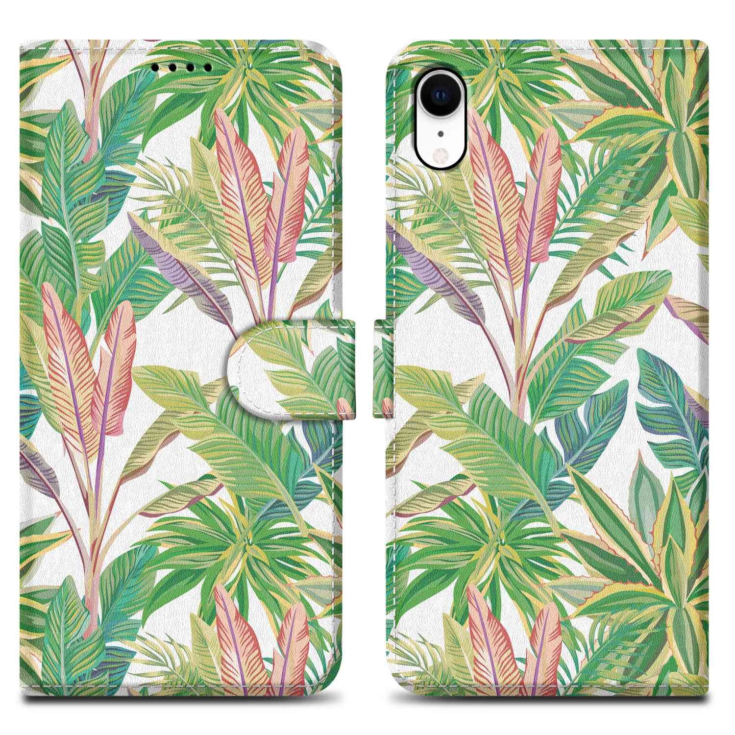 Cadorabo Handyhülle für iPhone XR Hülle Apple iPhone XR, Handy Schutzhülle - Hülle, Standfunktion, Kartenfach, Magnetverschluss