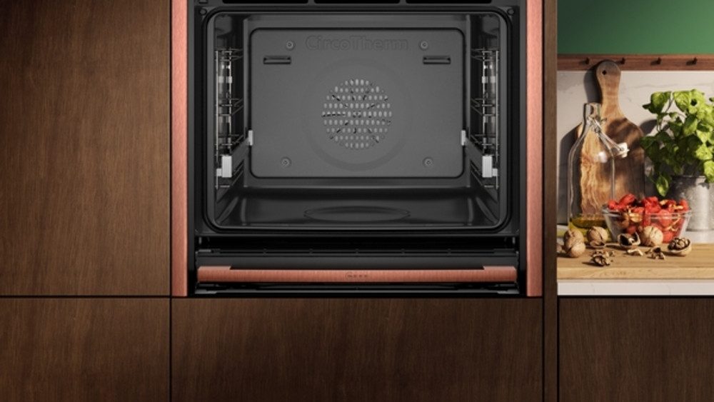NEFF Dampfbackofen N 90 N 90, B59FS3AY0 Einbau-Dampfbackofen, 60 x 60 cm, DEEP BLACK, EEK: A+