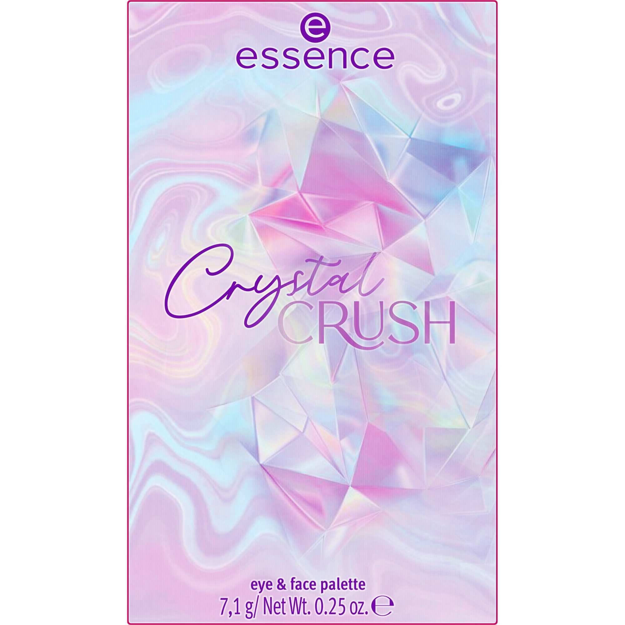 Essence Lidschatten-Palette CRYSTAL CRUSH eye & face palette