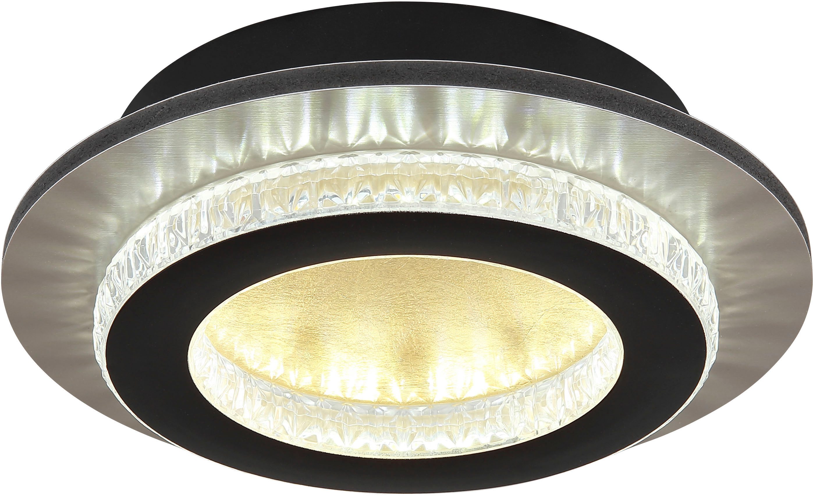 GLOBO LIGHTING Deckenleuchte JAYDEN, Memoryfunktion, LED fest integriert, warmweiß - kaltweiß, Deckenlampe Wohnzimmer-Leuchte Schlafzimmer-Leuchte Flur Küche
