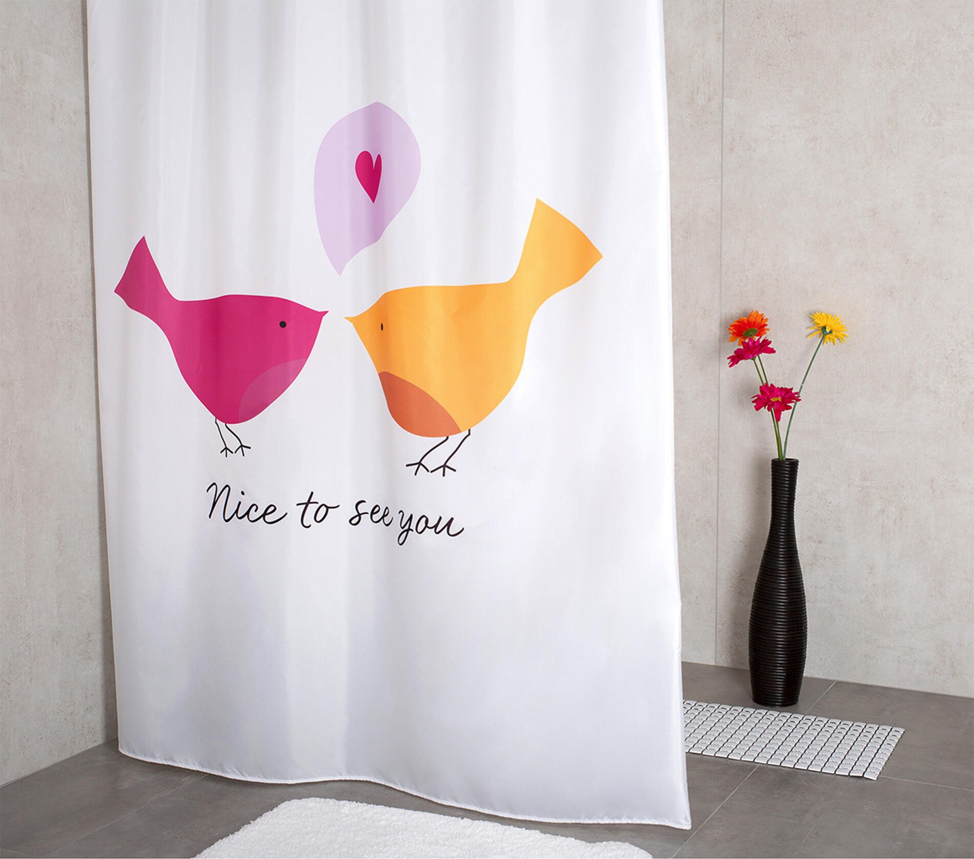 Ridder Duschvorhang C U multicolor Breite 180 cm