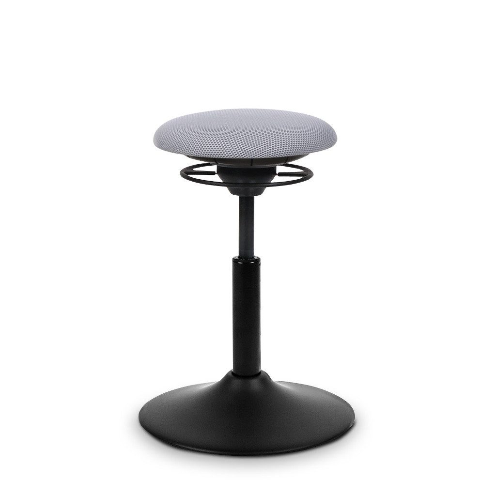 Balimo Sitzhocker BALIMO® CLASSIC - Sitztrainer - Bewegungshocker - Gestell Schwarz
