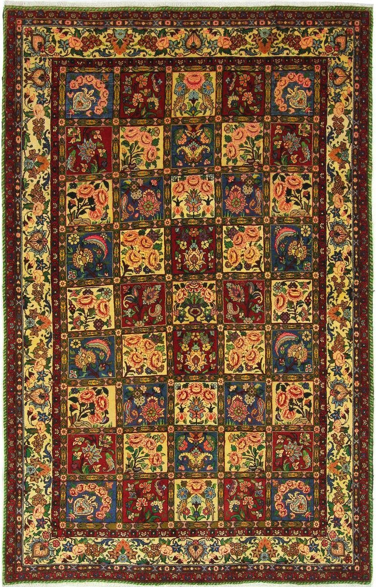 Orientteppich Bakhtiar Sherkat 159x245 Handgeknüpfter Orientteppich / Perserteppich, Nain Trading, rechteckig, Höhe: 12 mm