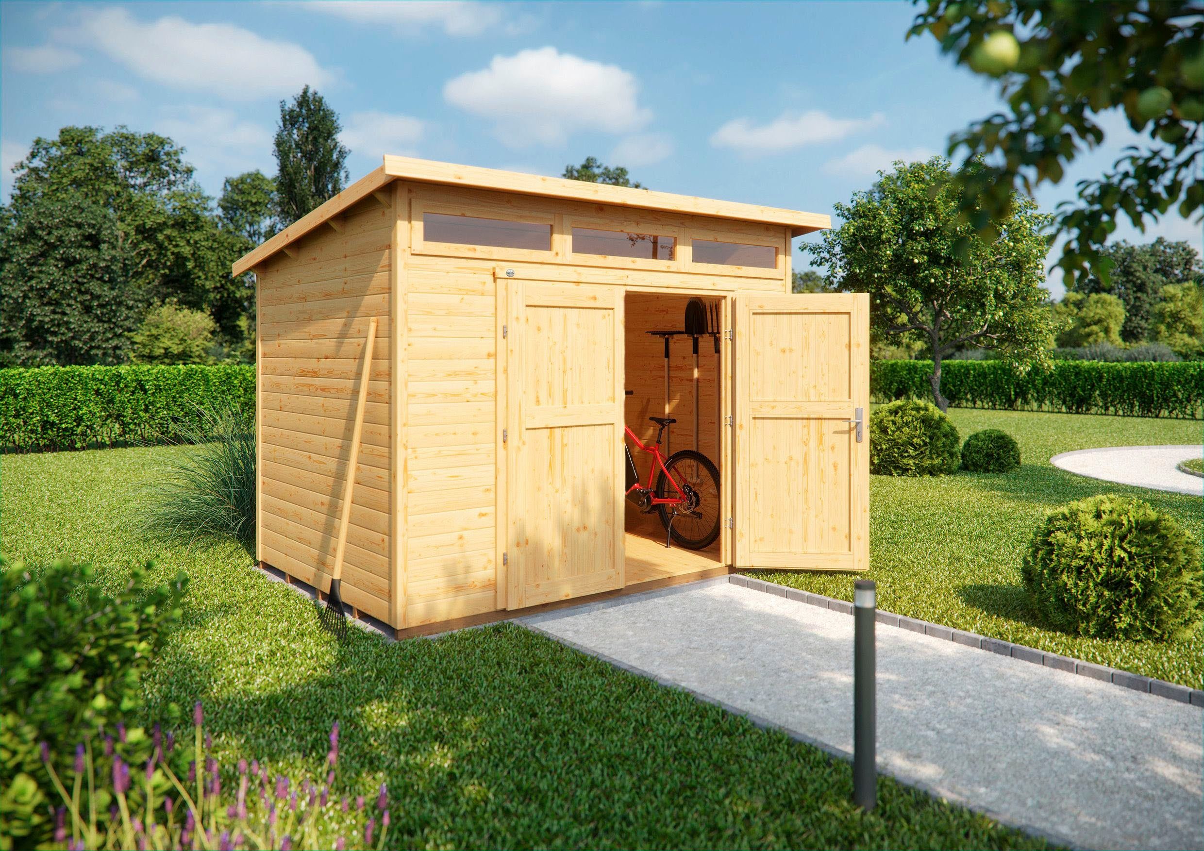 weka Gartenhaus 264 Gr. 3, 21 mm, BxT: 330x249 cm