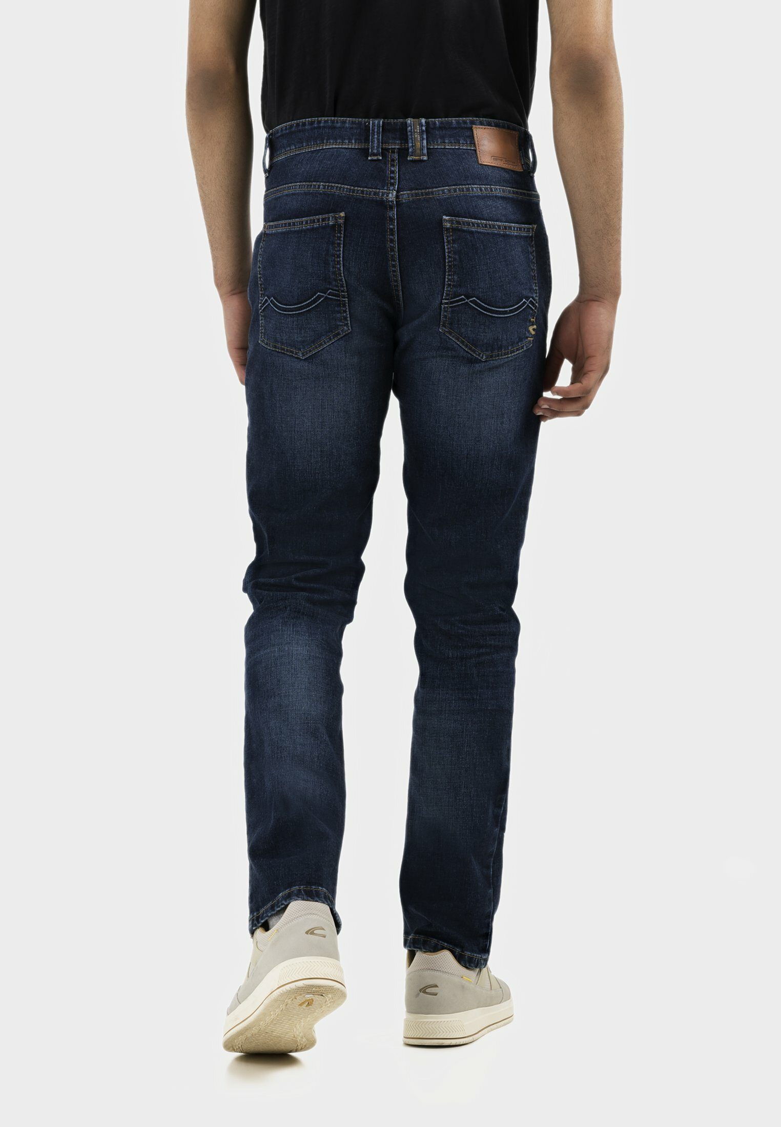 camel active 5-Pocket-Jeans 5-Pocket Jeans aus Baumwolle Relaxed Fit günstig online kaufen
