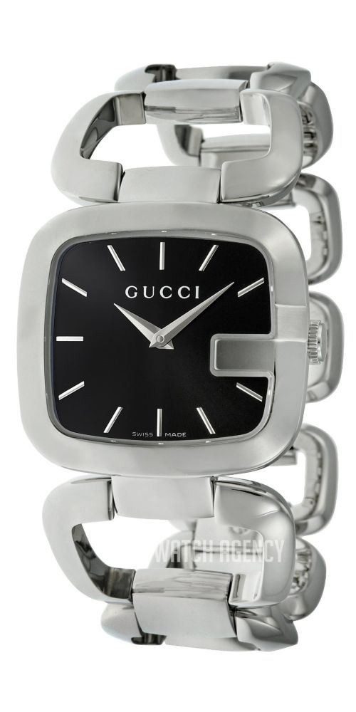Luxusuhr GUCCI G-Gucci Silber Schwarz YA125407