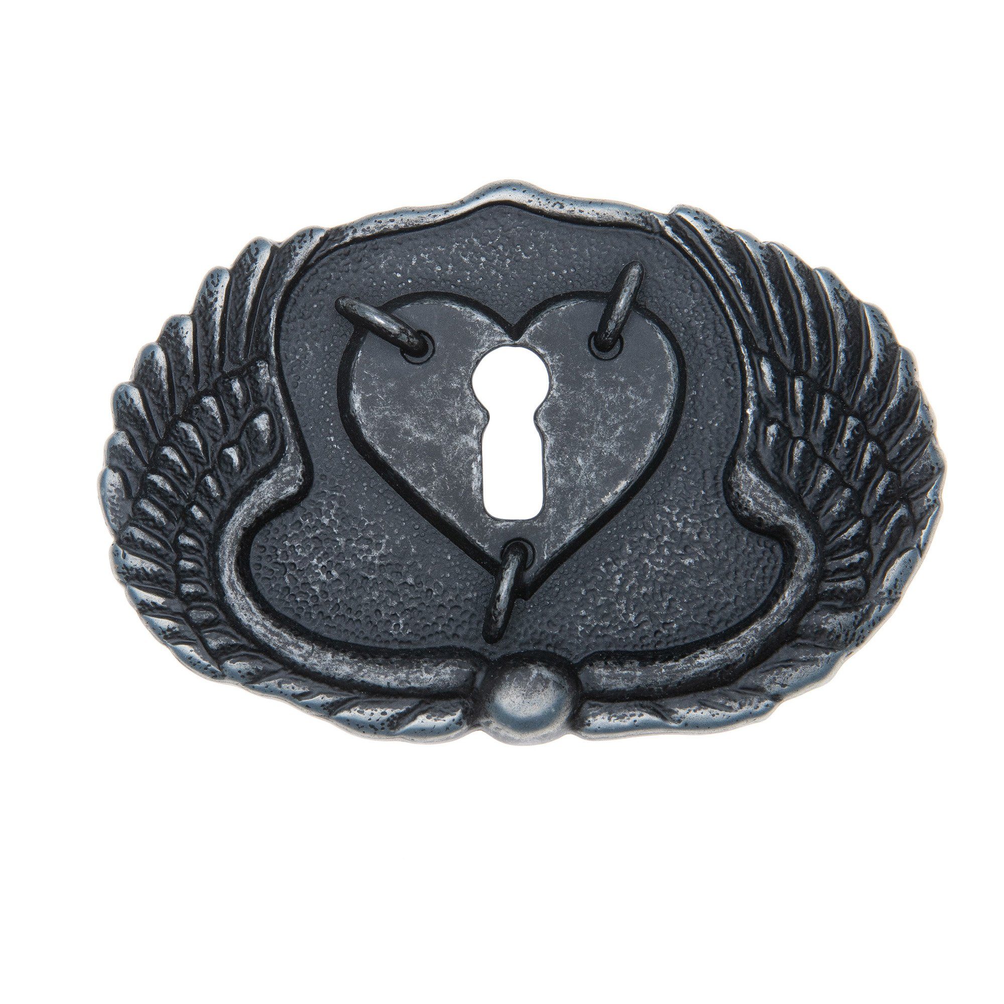 Cassandra Accessoires Ремниschnalle Wechselschnalle Ремниschließe Buckle "Herzenssache" mit Schlüssellochmotiv - 40mm