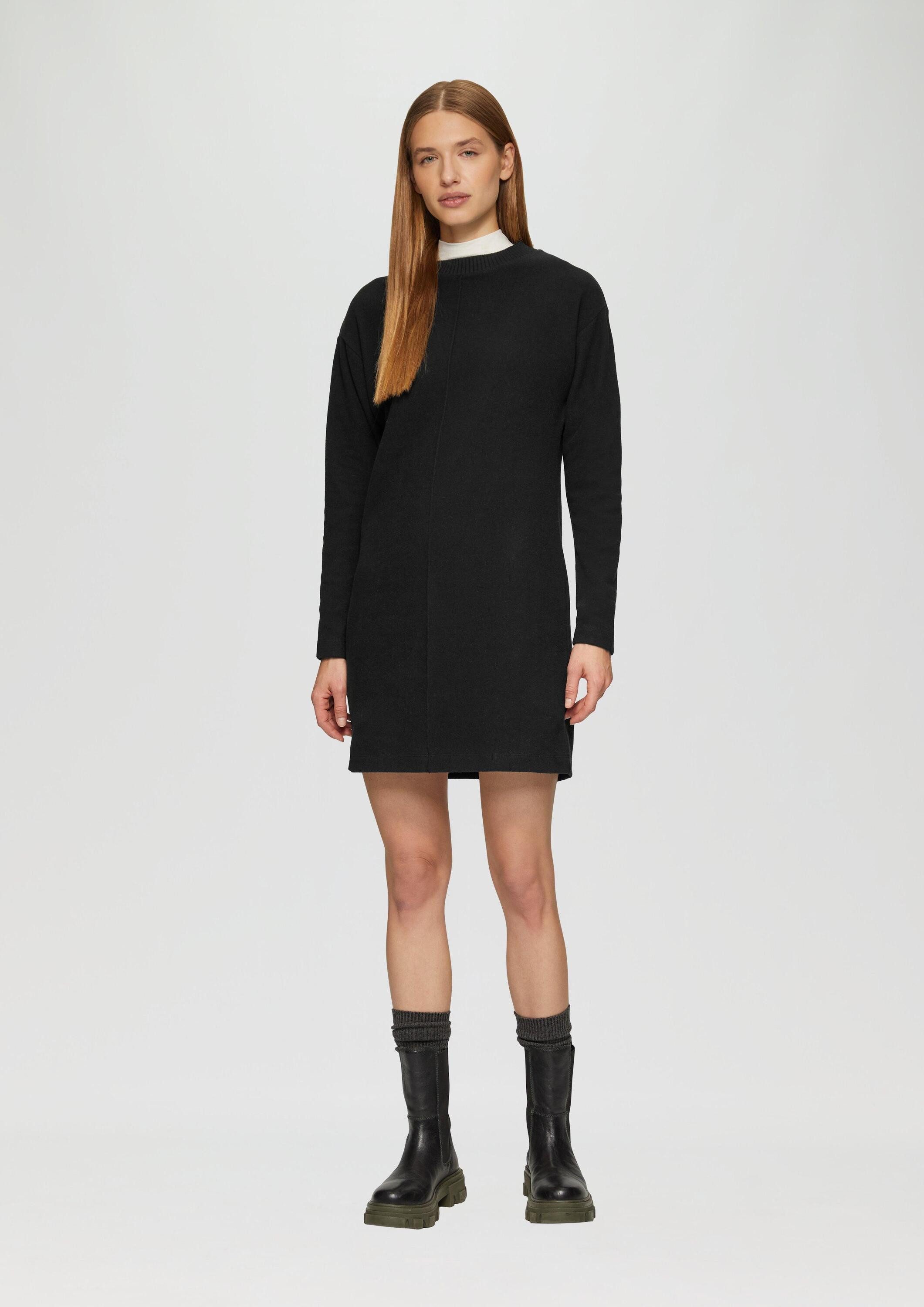 s.Oliver Minikleid Kleid Weiches Sweat-Kleid mit Ziernaht günstig online kaufen