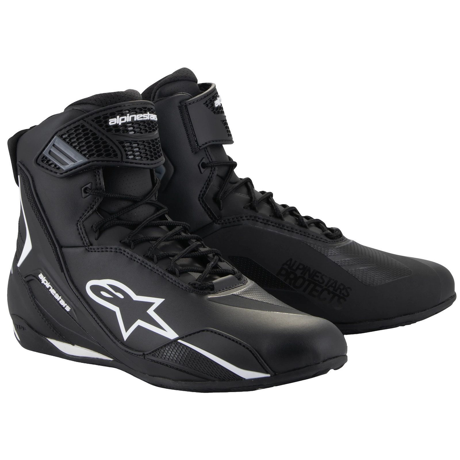 Alpinestars Alpinestars Faster-4 Motorradschuhe Schwarz / Weiss Motorradsti günstig online kaufen