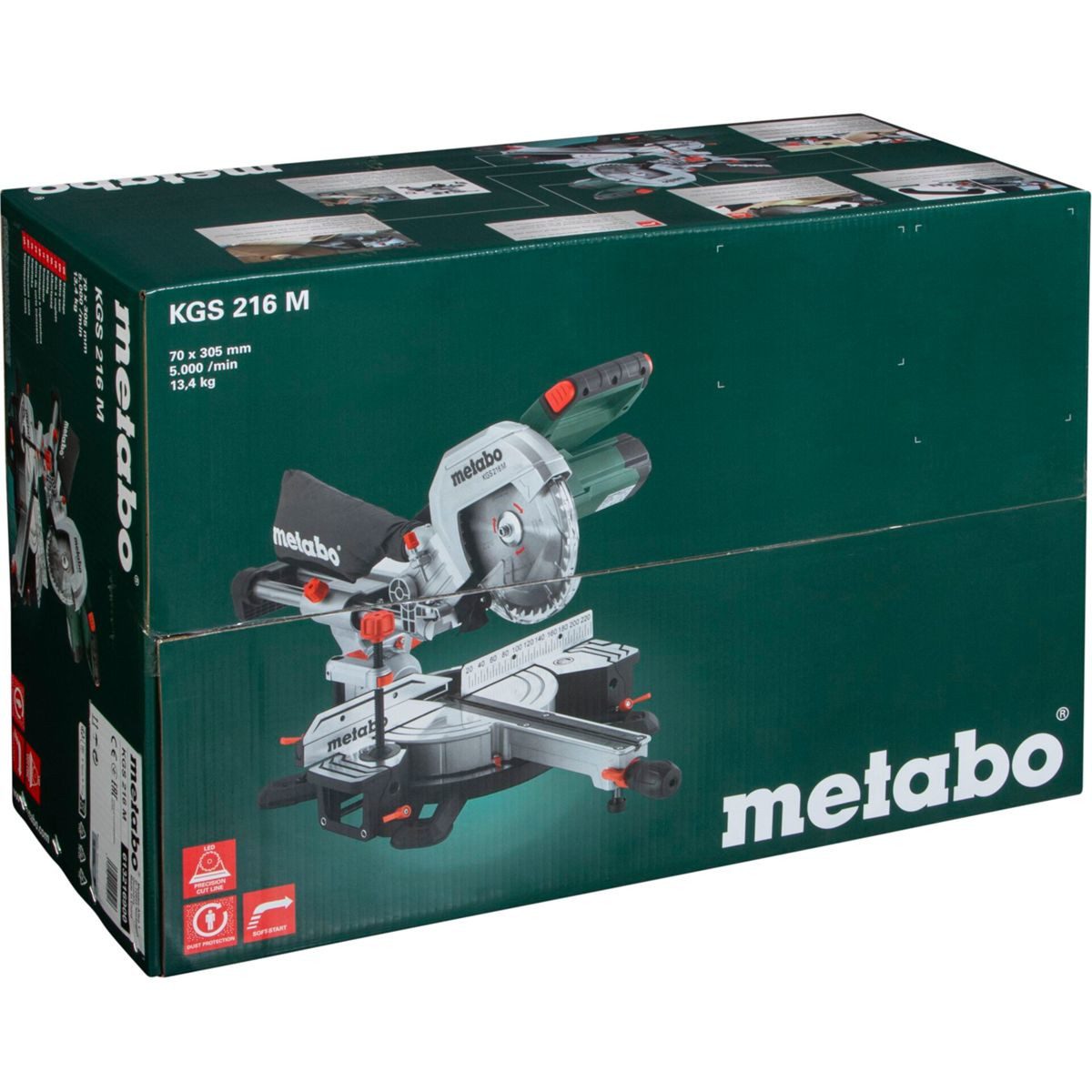 metabo Akku-Stichsäge Set KGS 216 M + Sägeblatt
