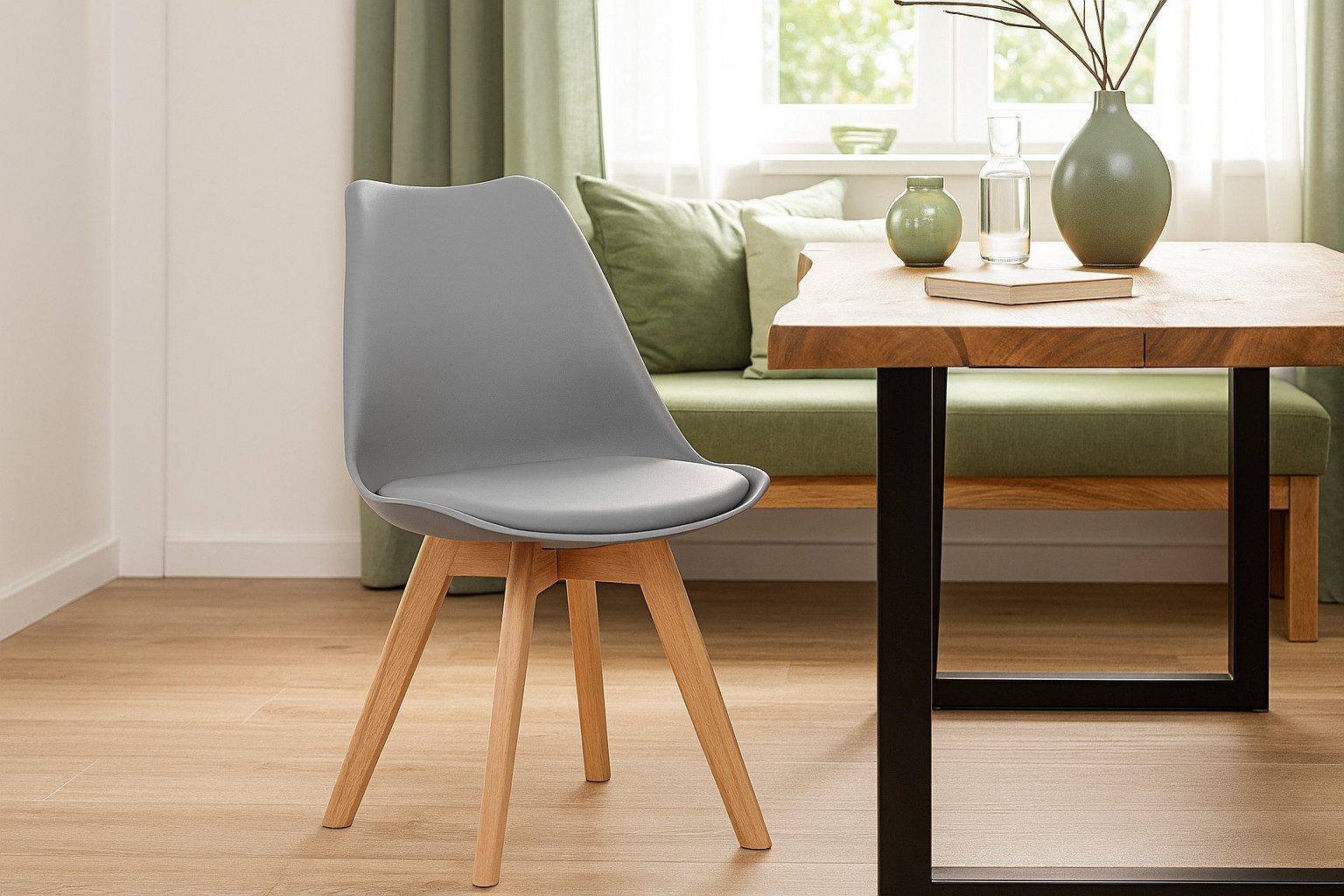 SAM® Schalenstuhl Lovely, Sitzpolster aus Kunstleder, günstig online kaufen