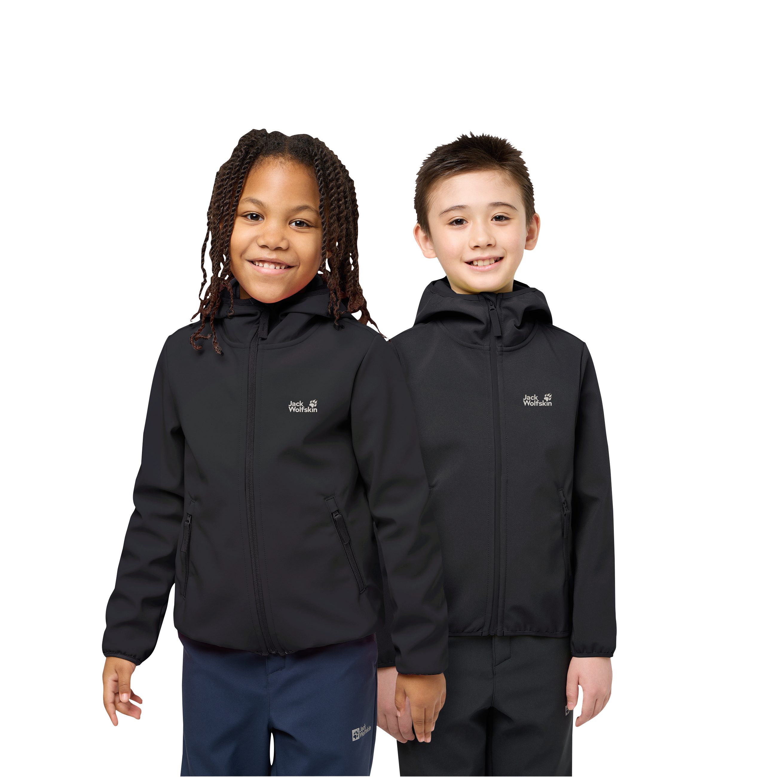 Jack Wolfskin Softshelljacke FOURWINDS JACKET KIDS