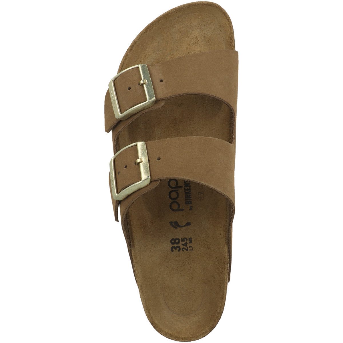 Papillio by BIRKENSTOCK Arizona Flex Platform Nubukleder schmal Damen Sanda günstig online kaufen