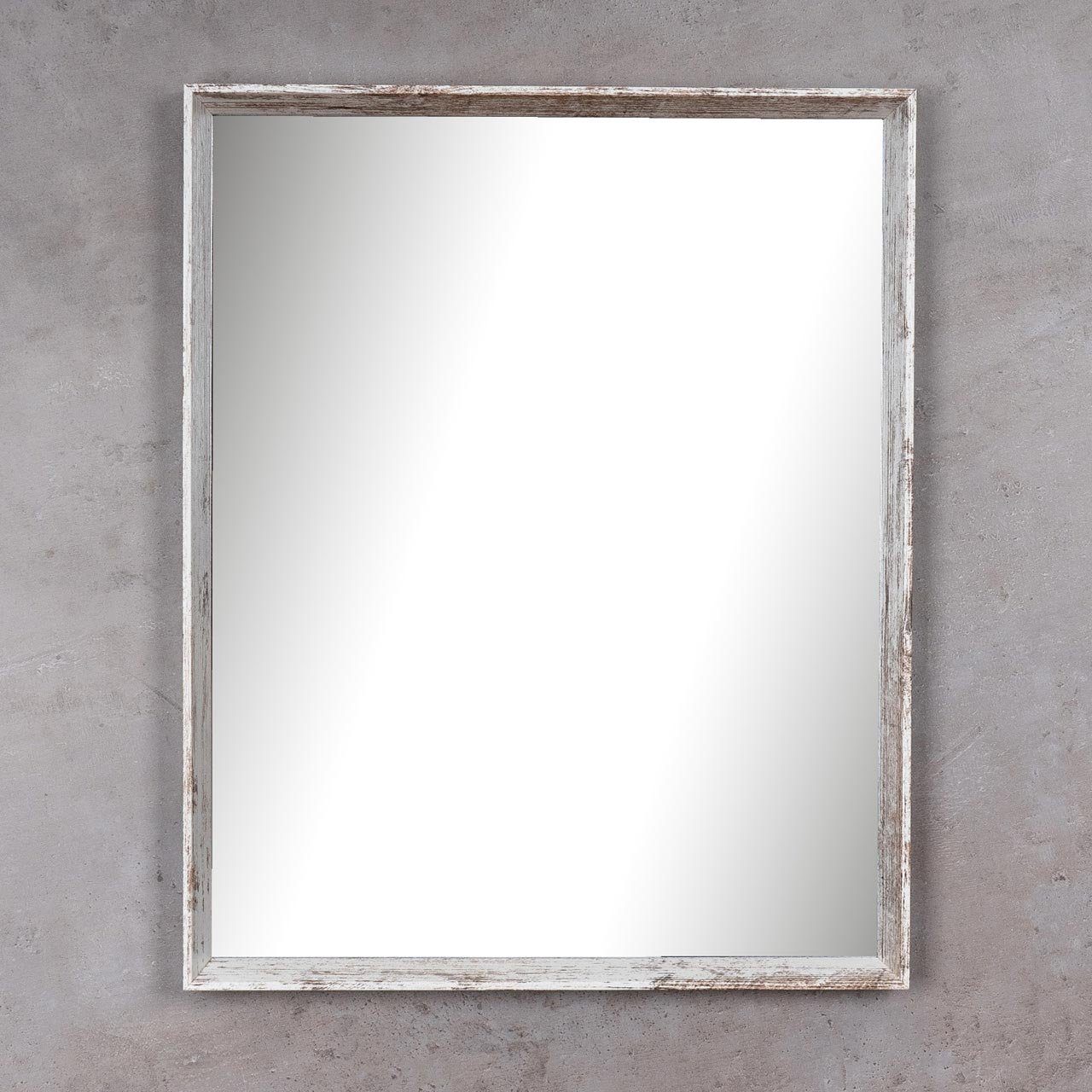 Levandeo® Wandspiegel, Spiegel Wandspiegel Flurspiegel Shabby Badspiegel 42x52cm Vintage