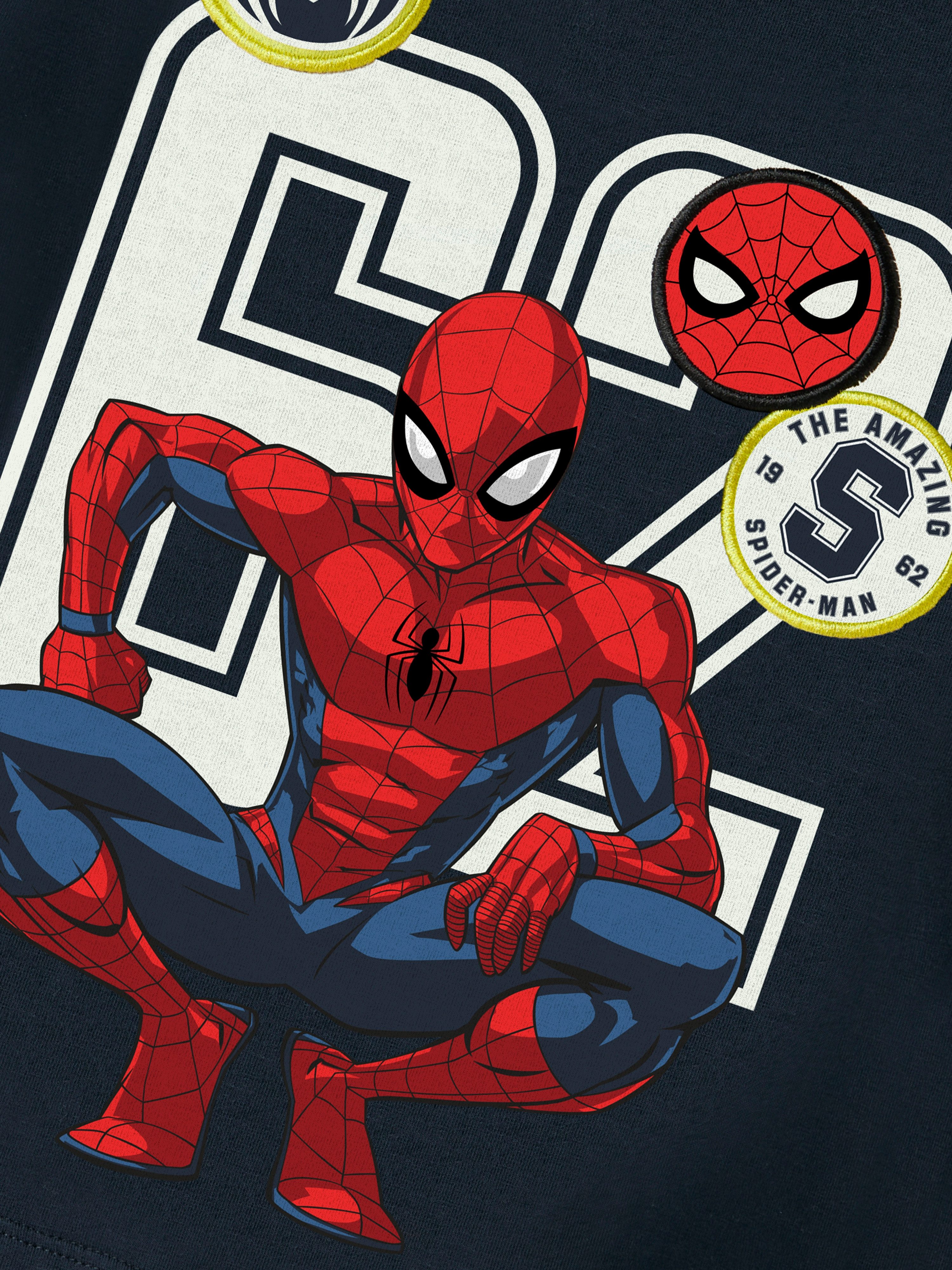 Name It T-Shirt NMMDEEP SPIDER LS NREG TOP BOX NOOS MAR