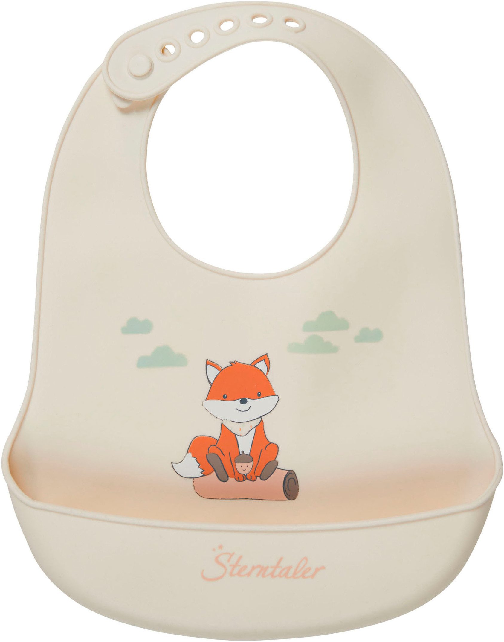Sterntaler® Lätzchen Silikonlätzchen Fuchs Filou