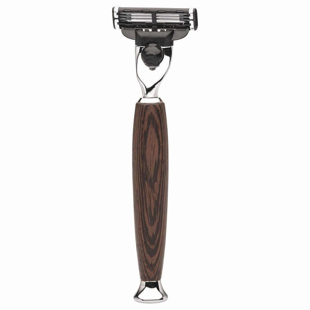ERBE Nassrasierer Erbe Rasierer Gillette MACH3 Milano Wengeholz, 1-tlg.