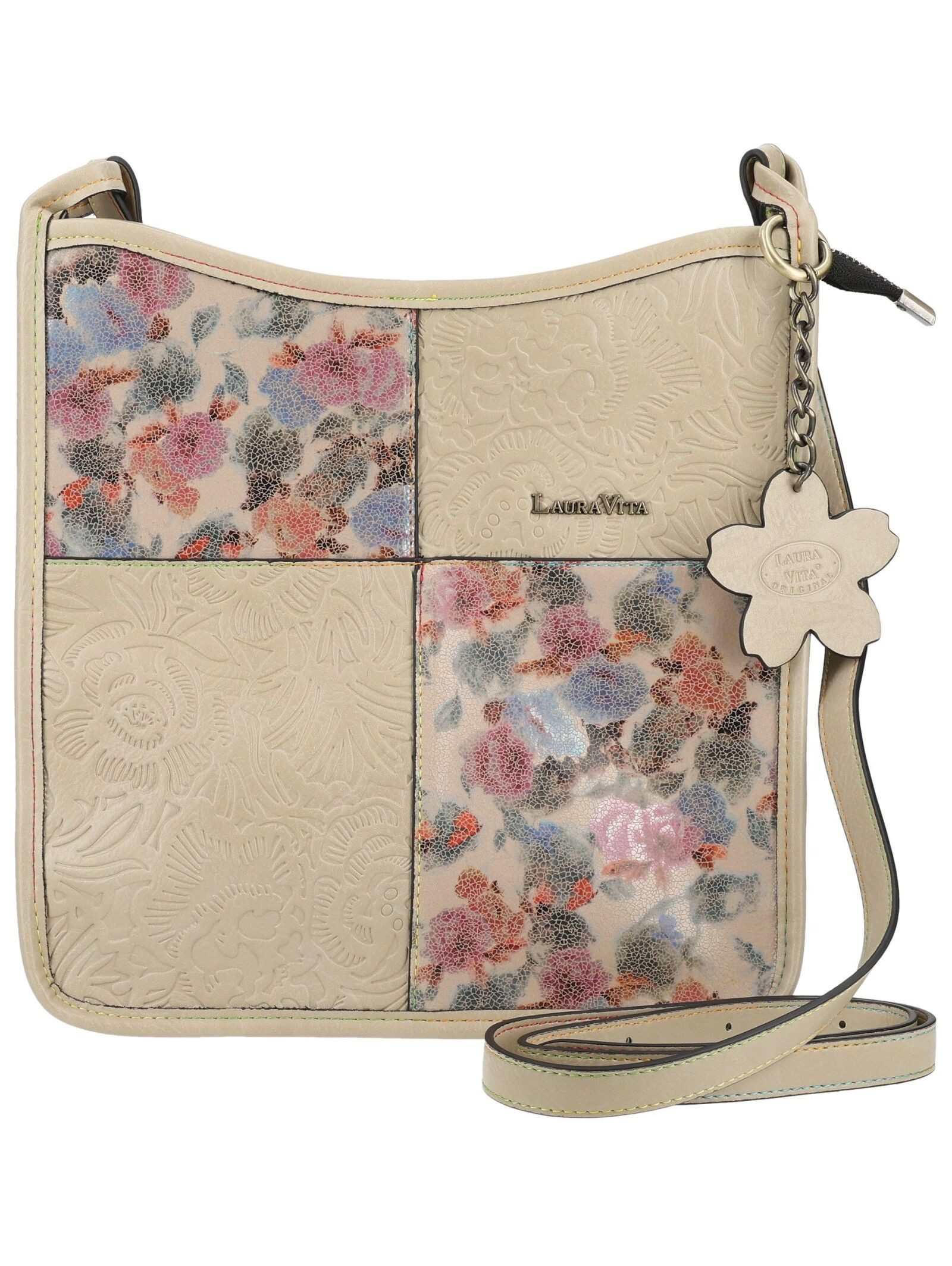 LAURA VITA Umhängetasche LAURA VITA Taschen Lederimitat/Textil