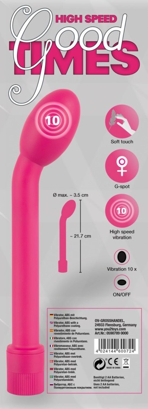 Speed You2Toys You2Toys G-Punkt-Vibrator - High Pink Times Good