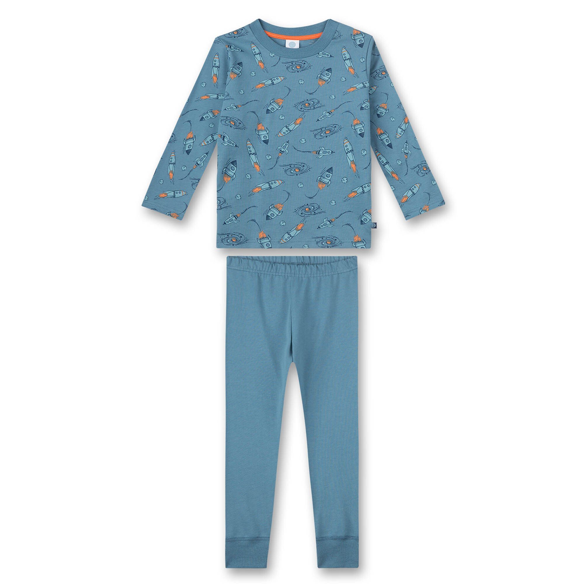 Sanetta Pyjama Jungen Schlafanzug - Nachtwäsche, Pyjama, lang