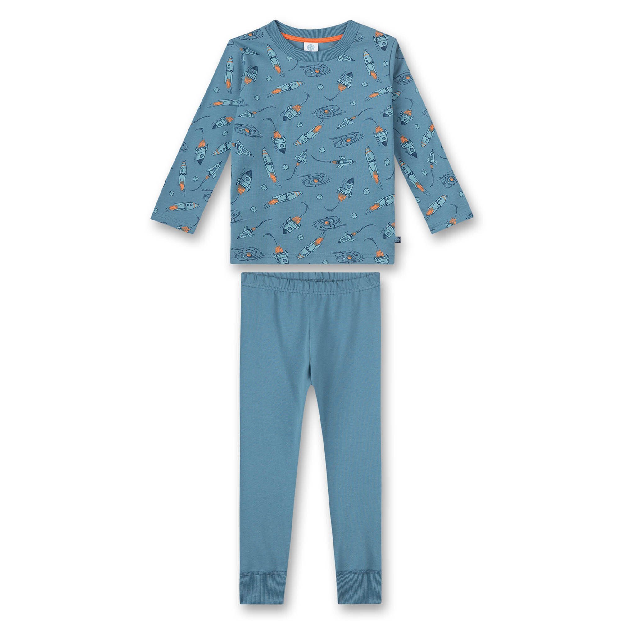 Sigikid Jungen Pyjama Set - Bio-Baumwolle Schlafanzug Für Kinder