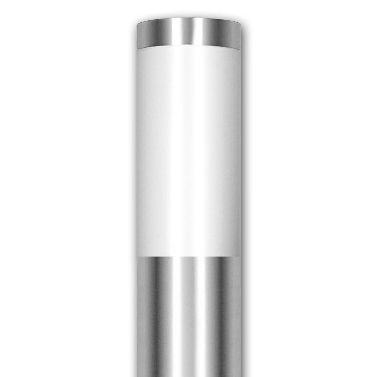Adviti LED Wandleuchte EDERA Standleuchte Edelstahl, E27 max 15W, IP44