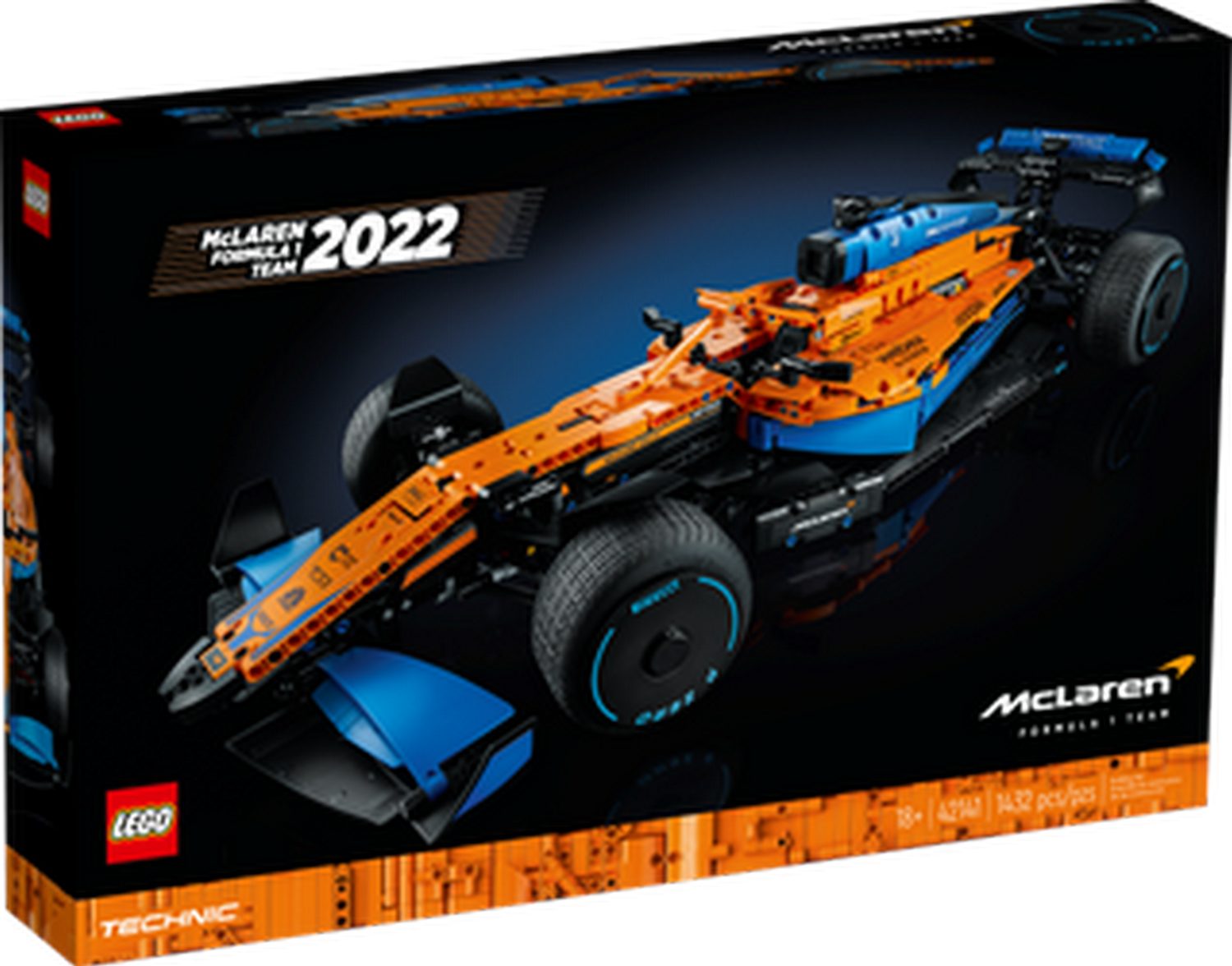 LEGO® Technic McLaren Formel 1™ Rennwagen Konstruktionsspielsteine, (McLaren Formel 1™ Rennwagen, Klemmbausteine), Made in Europe