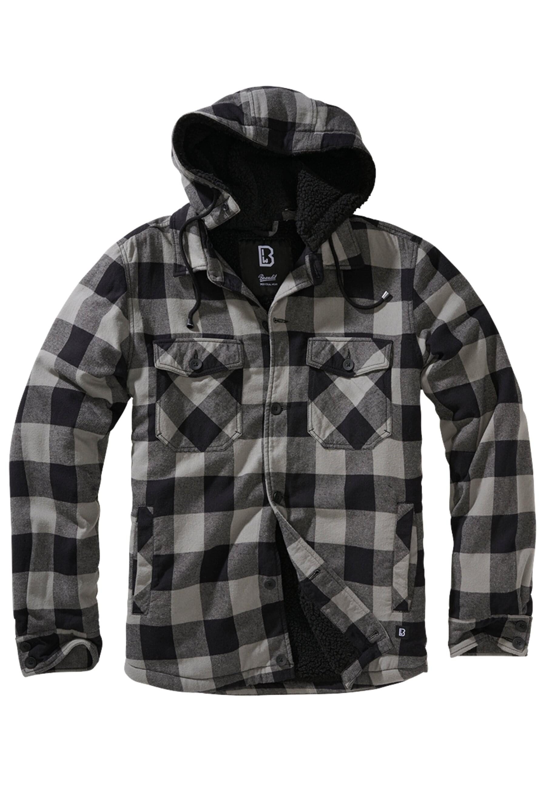 Anorak Brandit Herren Lumberjacket Hooded