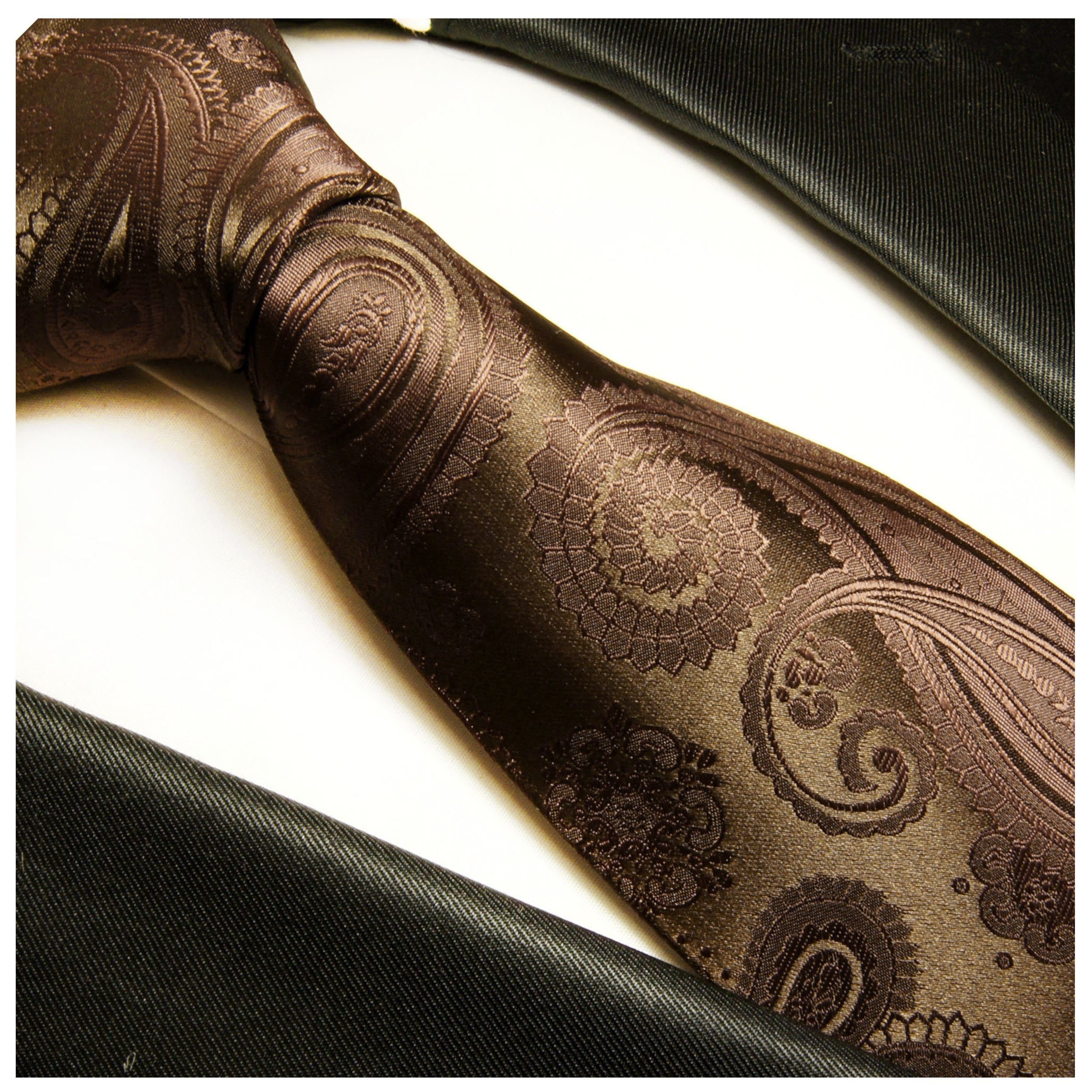 Paul Malone Krawatte Herren Hochzeitskrawatte paisley - Mikrofaser - Bräuti günstig online kaufen