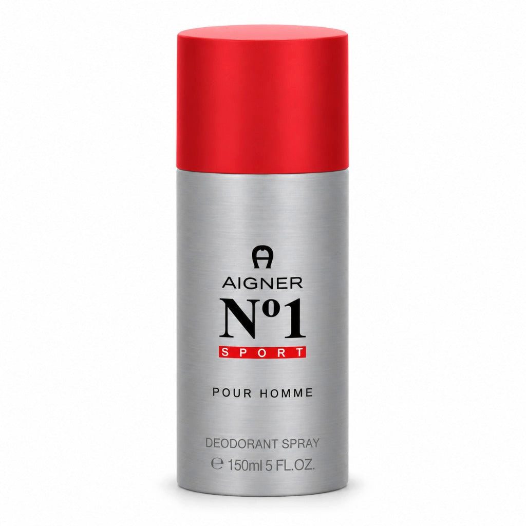 AIGNER Deo-Spray N°1 Sport Deodorant Spray – Frisch Holziger Herren-Deospray