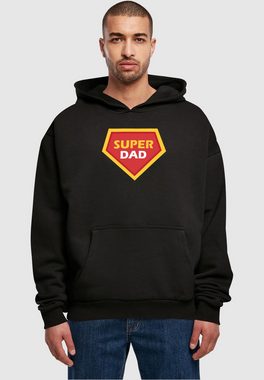Merchcode Kapuzensweatshirt Merchcode Herren Fathers Day - Super dad Ultra Heavy Hoody (1-tlg)