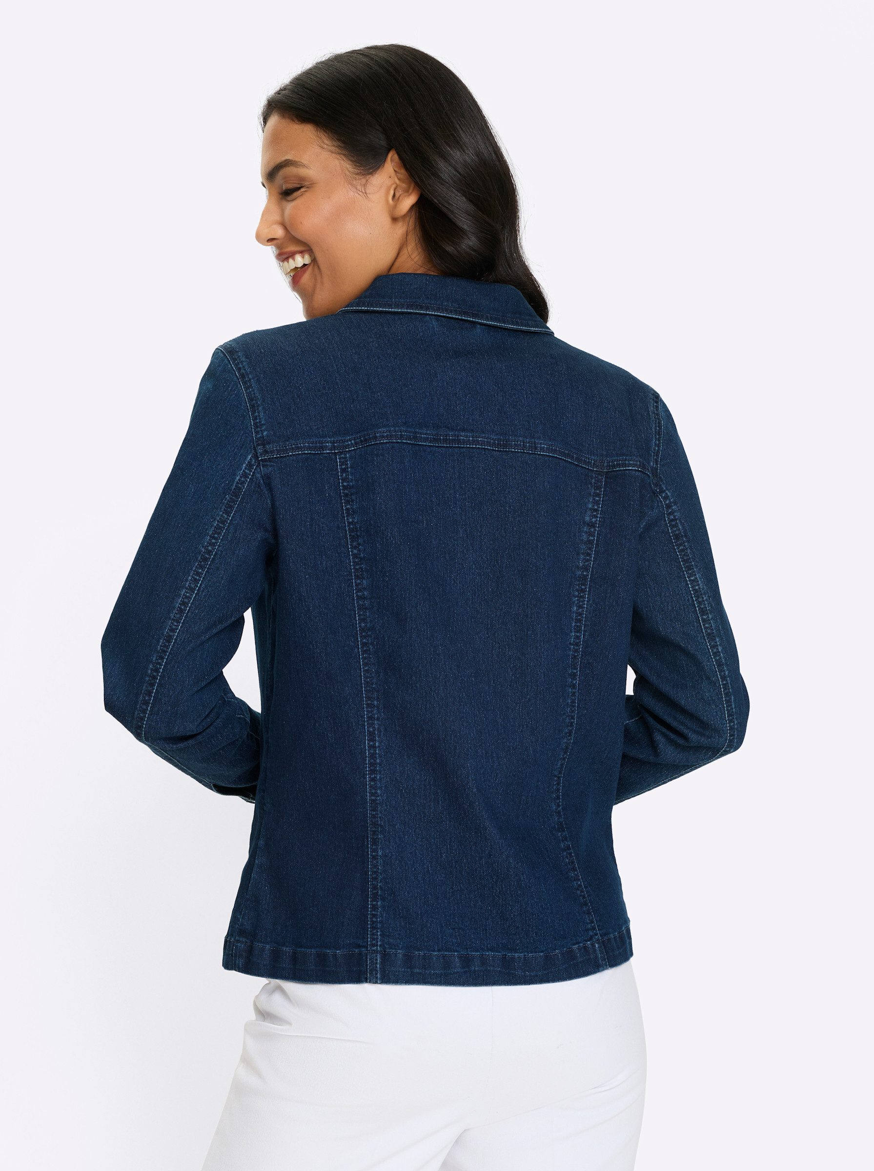 Sieh an! Allwetterjacke Jeansjacke günstig online kaufen